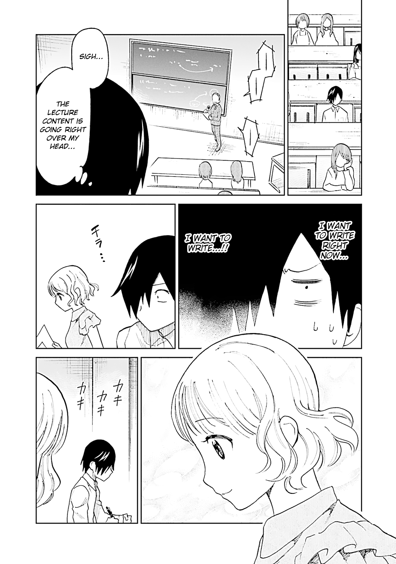 Enami-Kun Wa Ikiru No Ga Tsurai - Vol.2 Chapter 13: Enami-Kun Wants To Resist