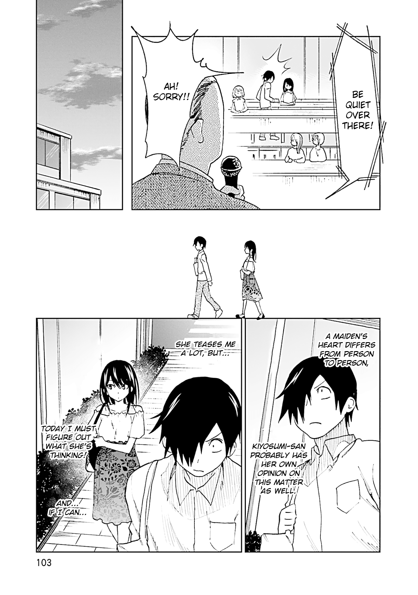 Enami-Kun Wa Ikiru No Ga Tsurai - Vol.2 Chapter 13: Enami-Kun Wants To Resist