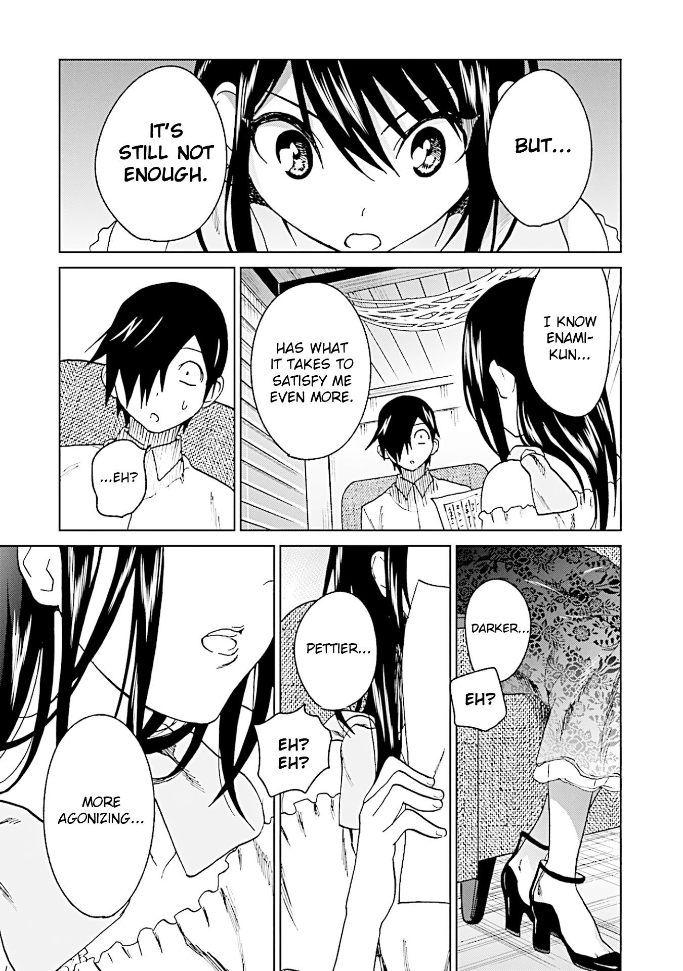 Enami-Kun Wa Ikiru No Ga Tsurai - Vol.2 Chapter 13: Enami-Kun Wants To Resist