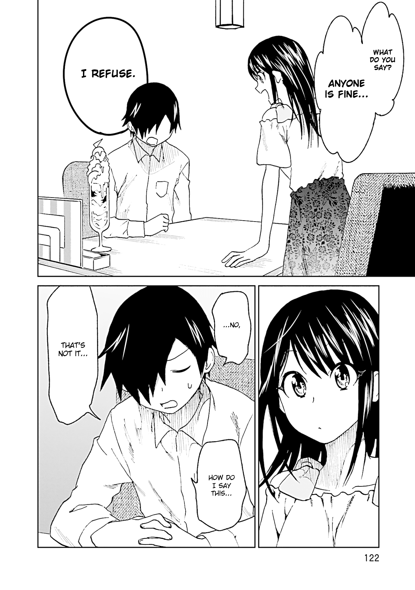 Enami-Kun Wa Ikiru No Ga Tsurai - Vol.2 Chapter 14: Enami-Kun Wants To Insist