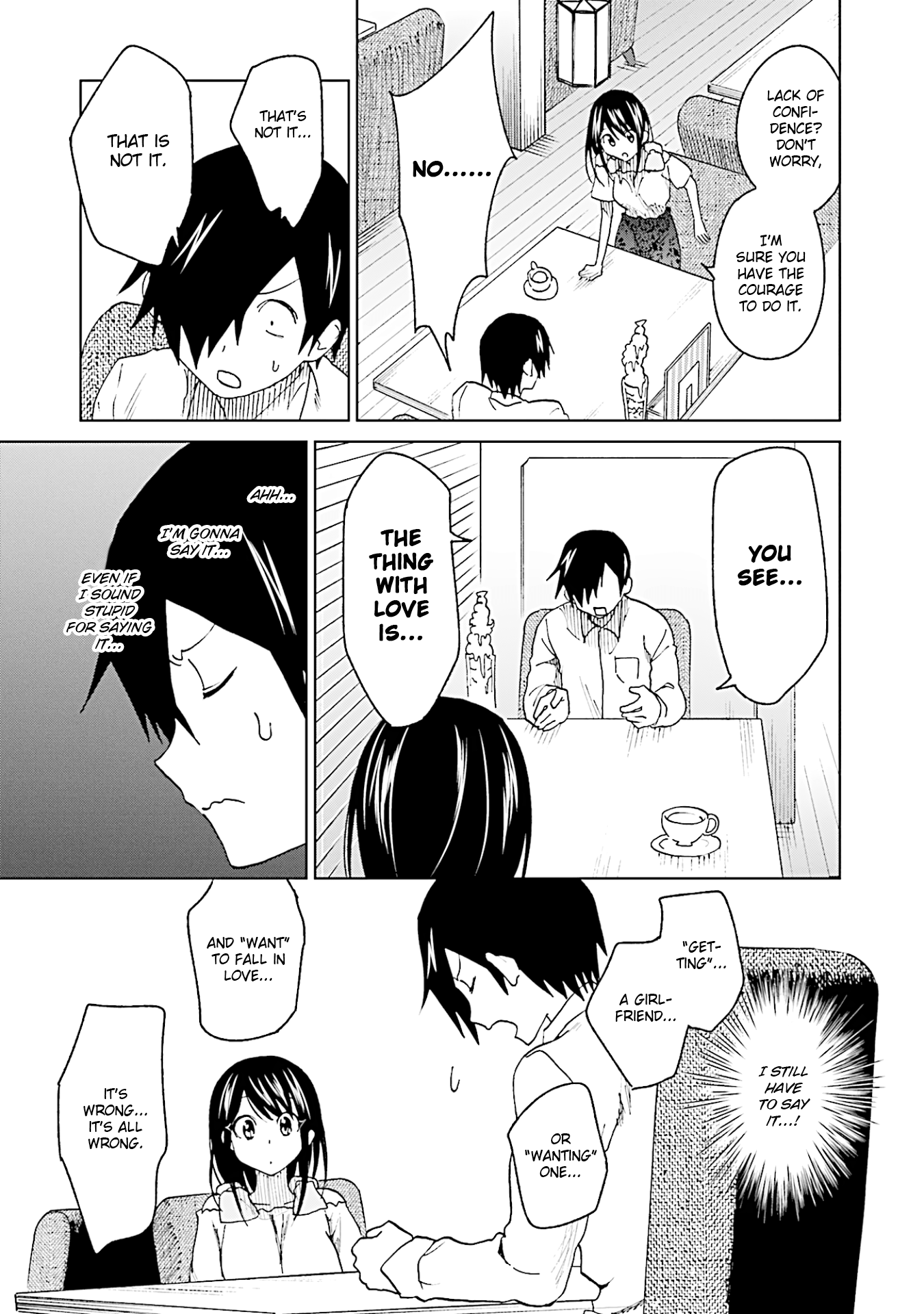 Enami-Kun Wa Ikiru No Ga Tsurai - Vol.2 Chapter 14: Enami-Kun Wants To Insist