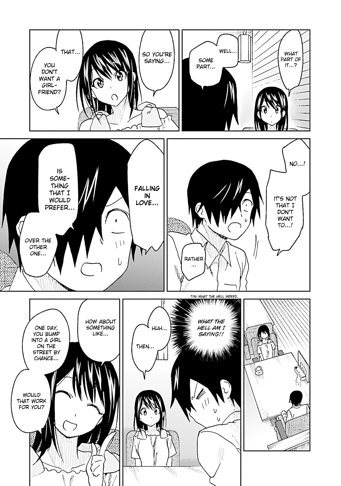 Enami-Kun Wa Ikiru No Ga Tsurai - Vol.2 Chapter 14: Enami-Kun Wants To Insist