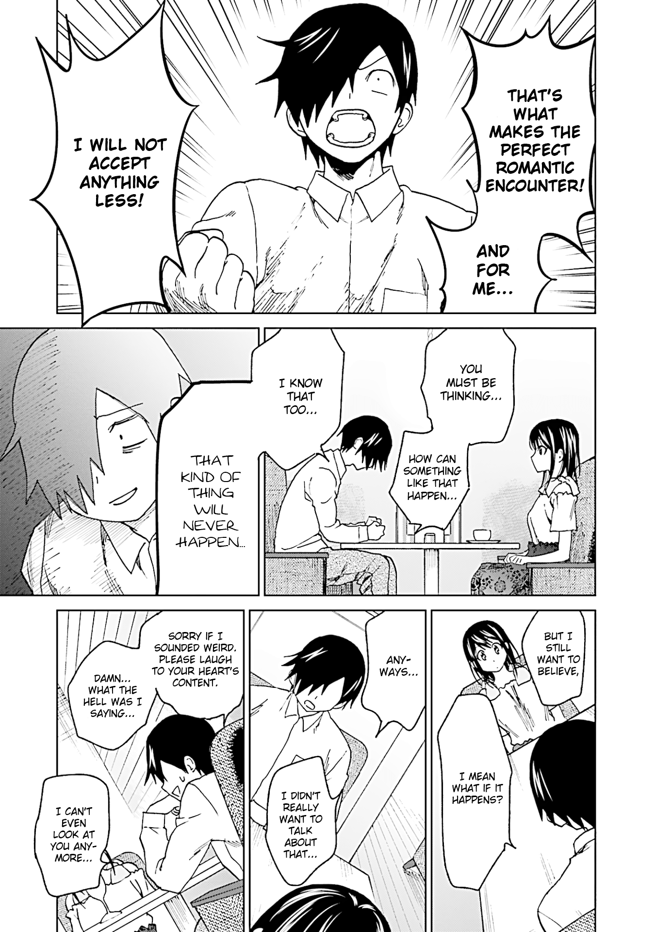 Enami-Kun Wa Ikiru No Ga Tsurai - Vol.2 Chapter 14: Enami-Kun Wants To Insist