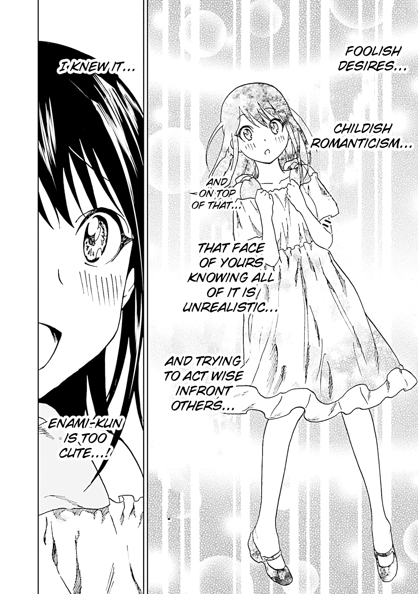 Enami-Kun Wa Ikiru No Ga Tsurai - Vol.2 Chapter 14: Enami-Kun Wants To Insist