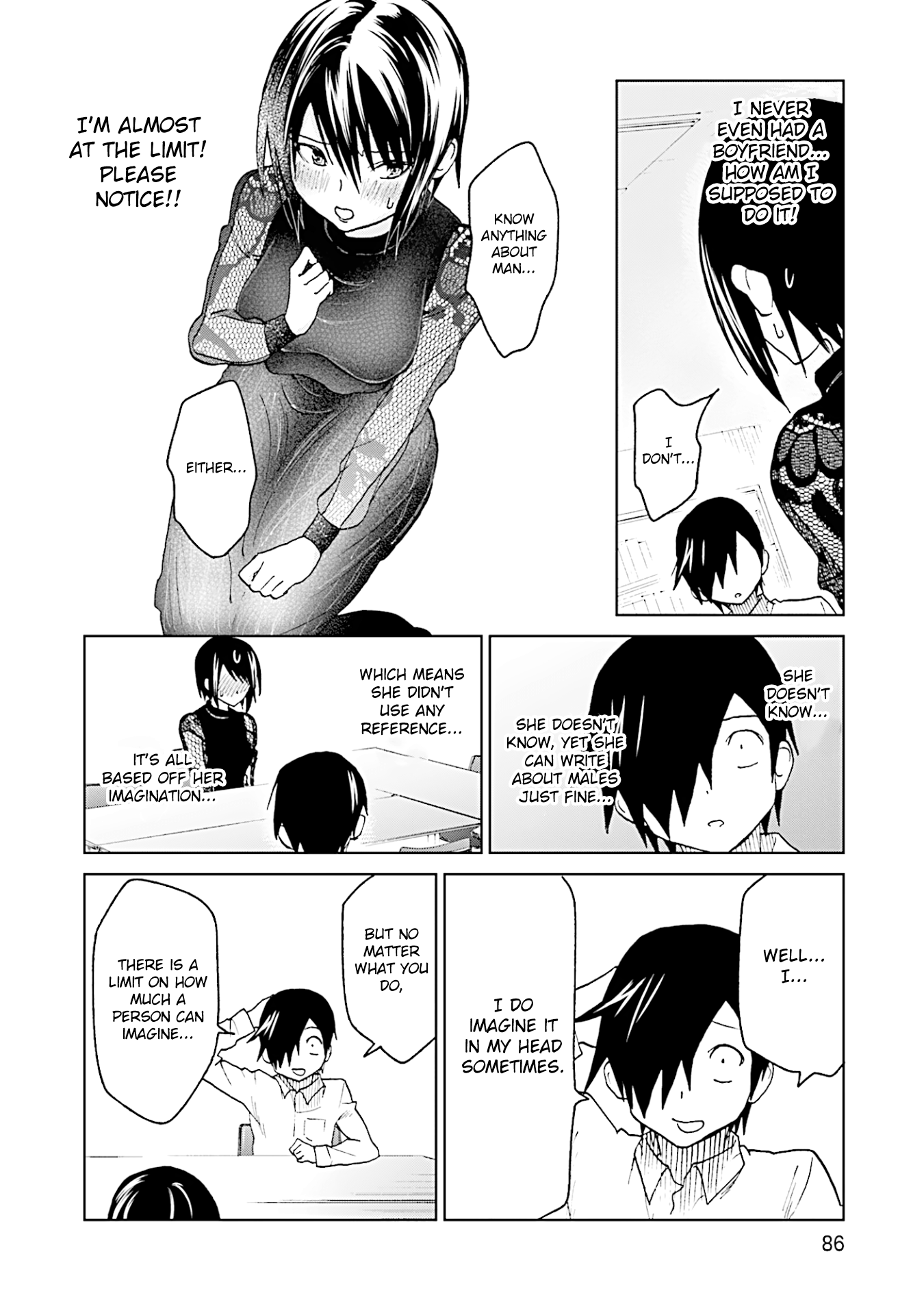 Enami-Kun Wa Ikiru No Ga Tsurai - Vol.2 Chapter 12: Enami-Kun Doesn't Know Anything