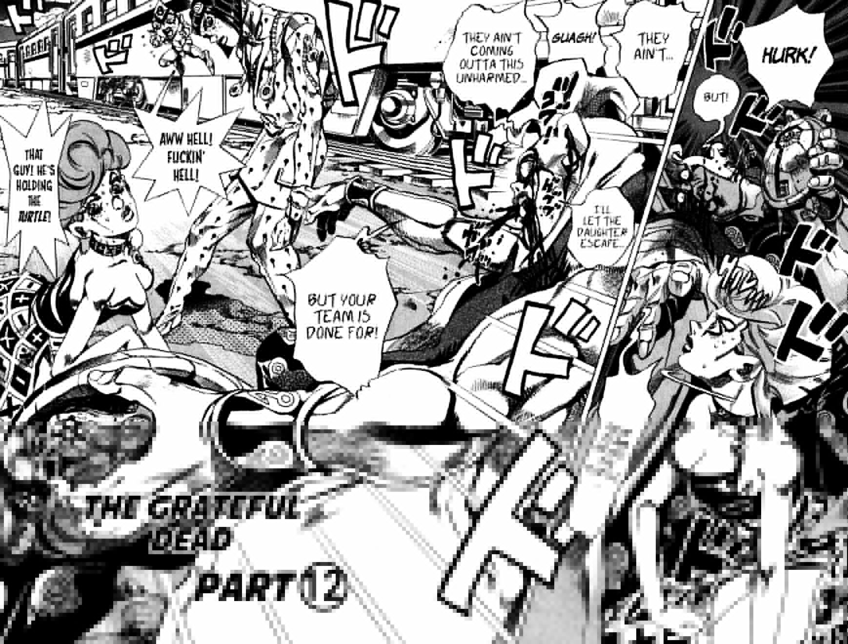 Vento Aureo - Chapter 498 : The Grateful Dead - Part 11