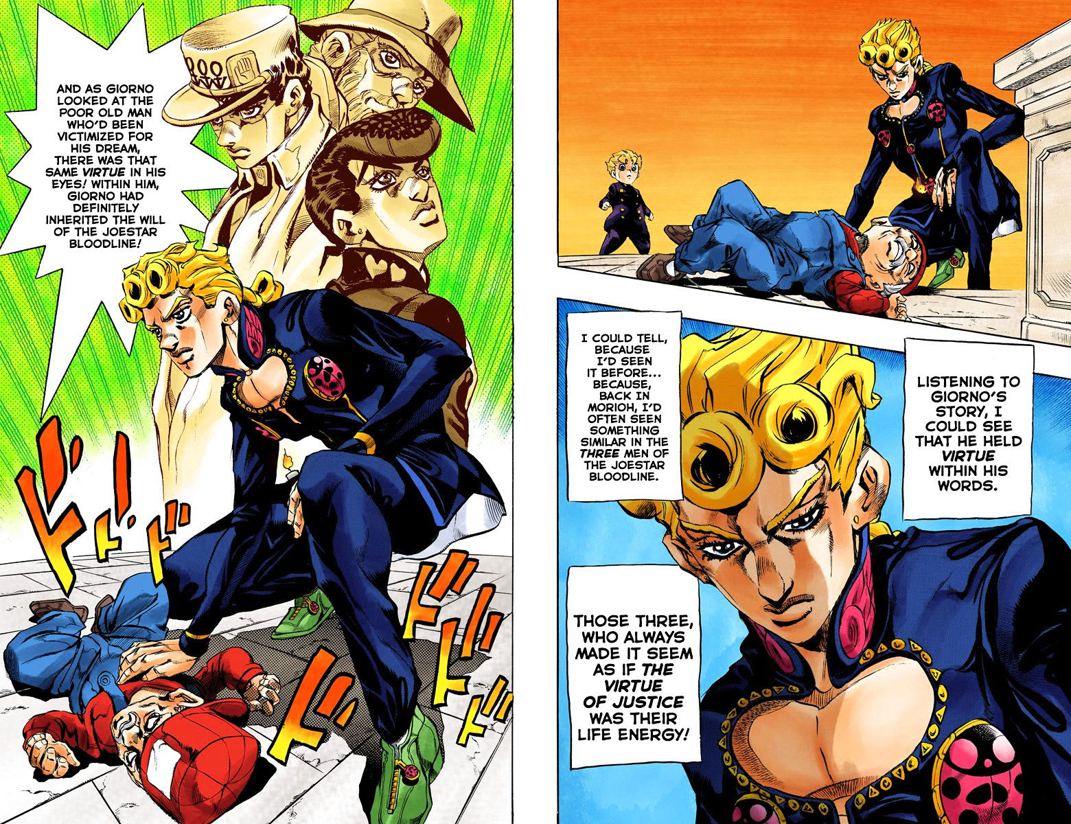 Vento Aureo - Chapter 455 : Entering The Gang - Part 6. (Official Color Scans)