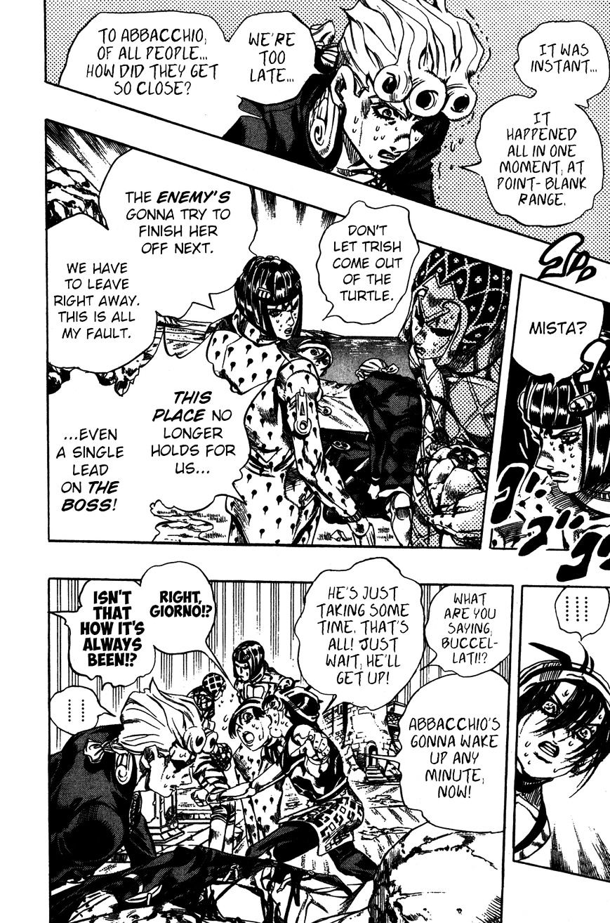 Vento Aureo - Chapter 550 : Feels Like The Sky Could Come Down On Us At Any Minute