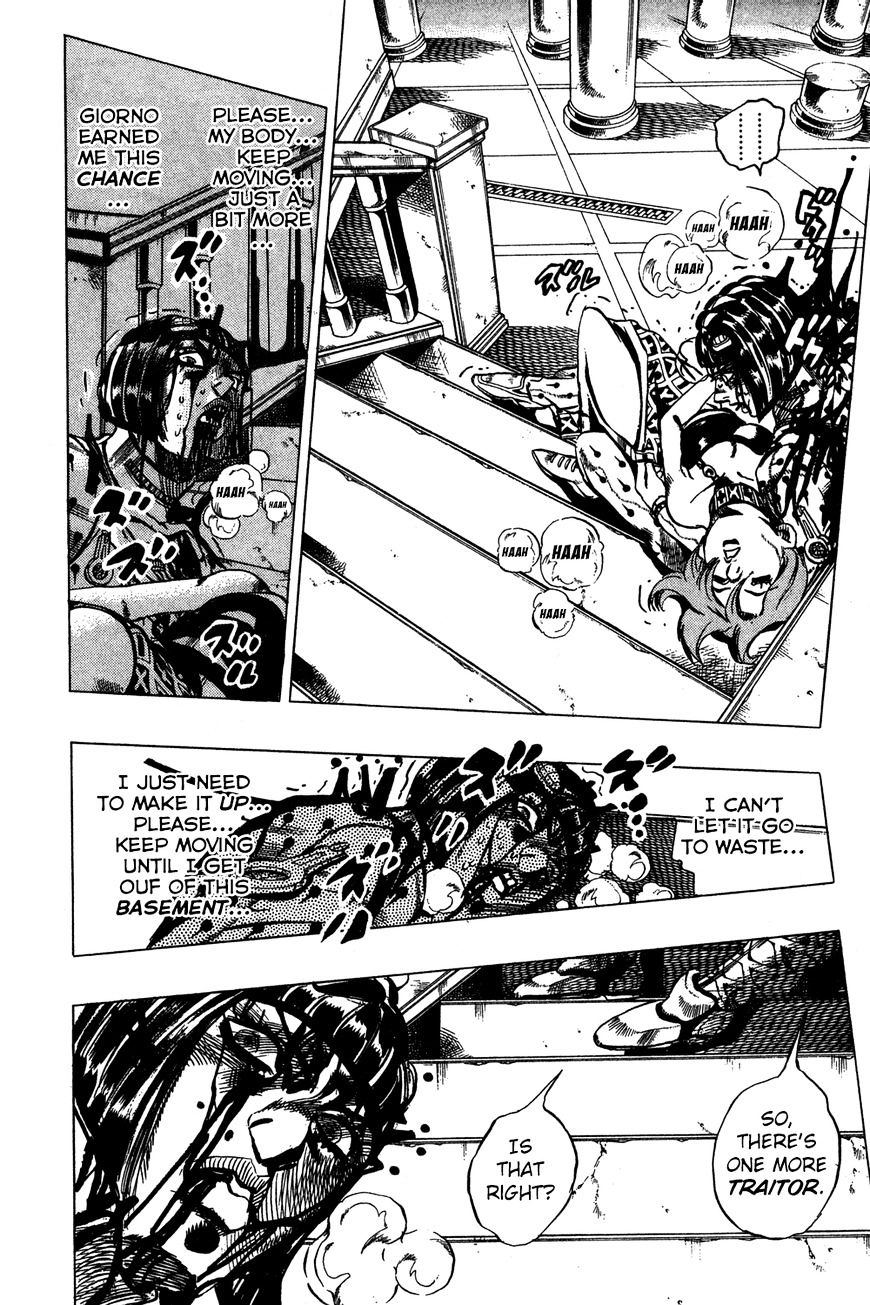 Vento Aureo - Chapter 521 : The Mystery Of King Crimson - Part 4