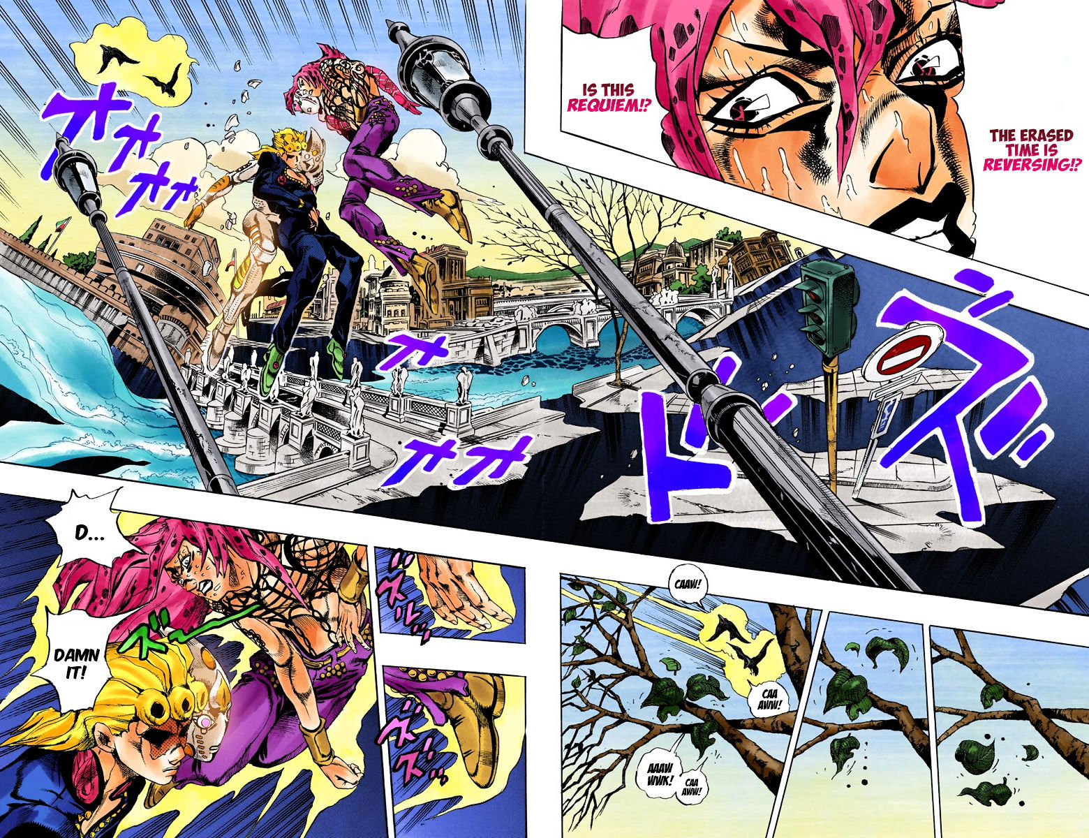 Vento Aureo - Chapter 587 : Gold Experience Requiem - Part 2 (Official Color Scans)