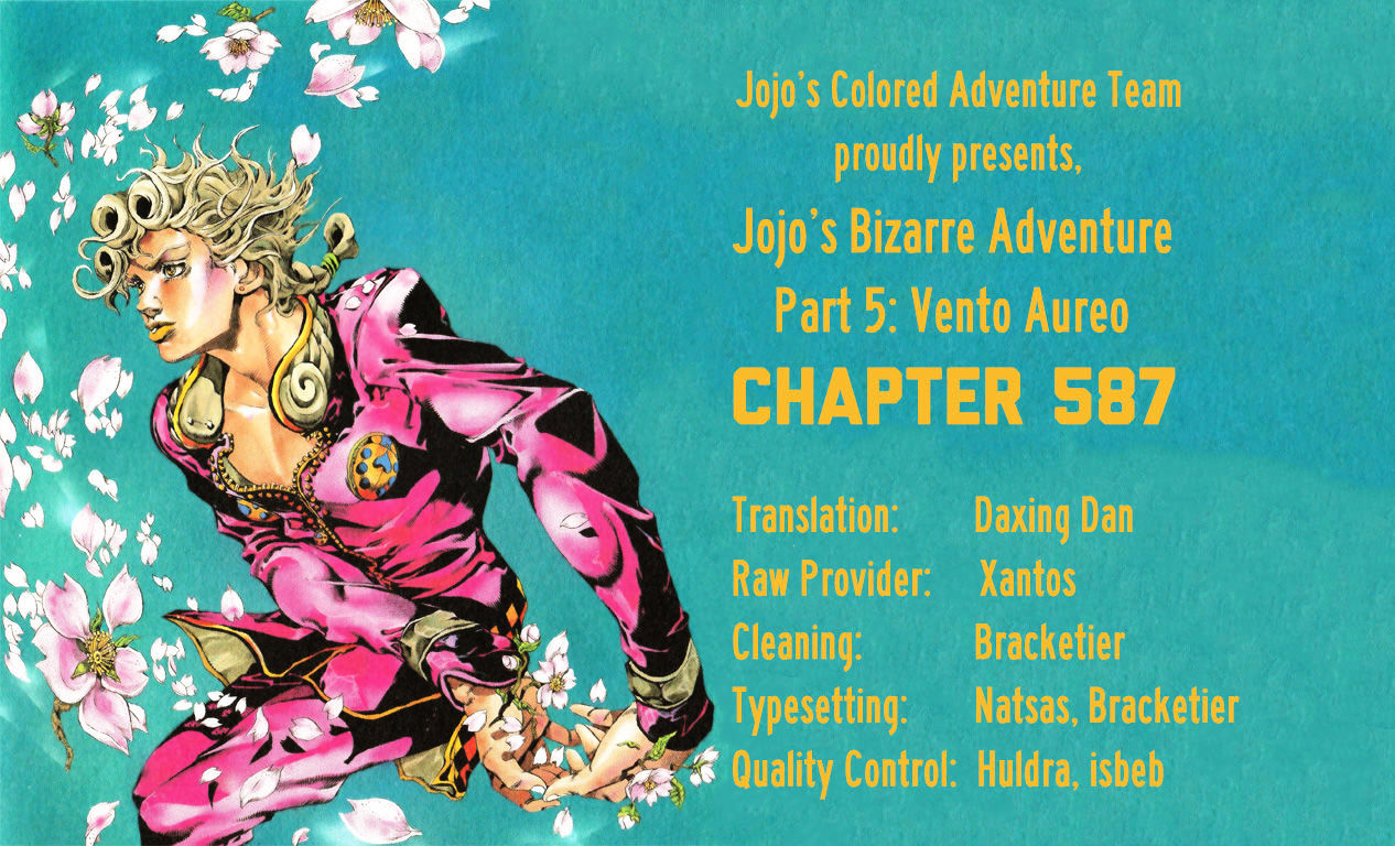 Vento Aureo - Chapter 587 : Gold Experience Requiem - Part 2 (Official Color Scans)