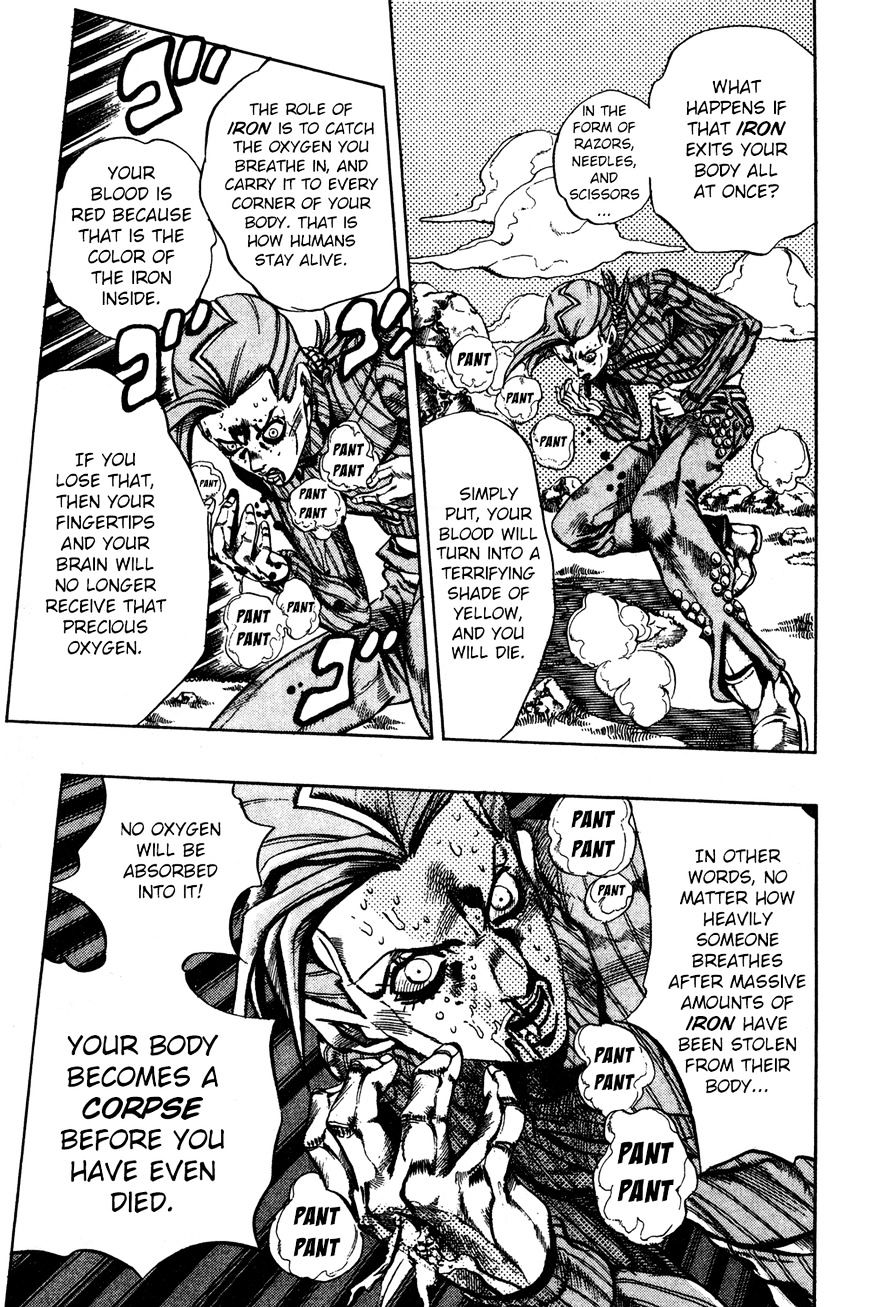 Vento Aureo - Chapter 546 : King Crimson Versus Metallica - Part 3