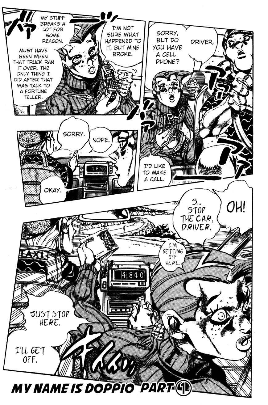 Vento Aureo - Chapter 542 : My Name Is Doppio - Part 1