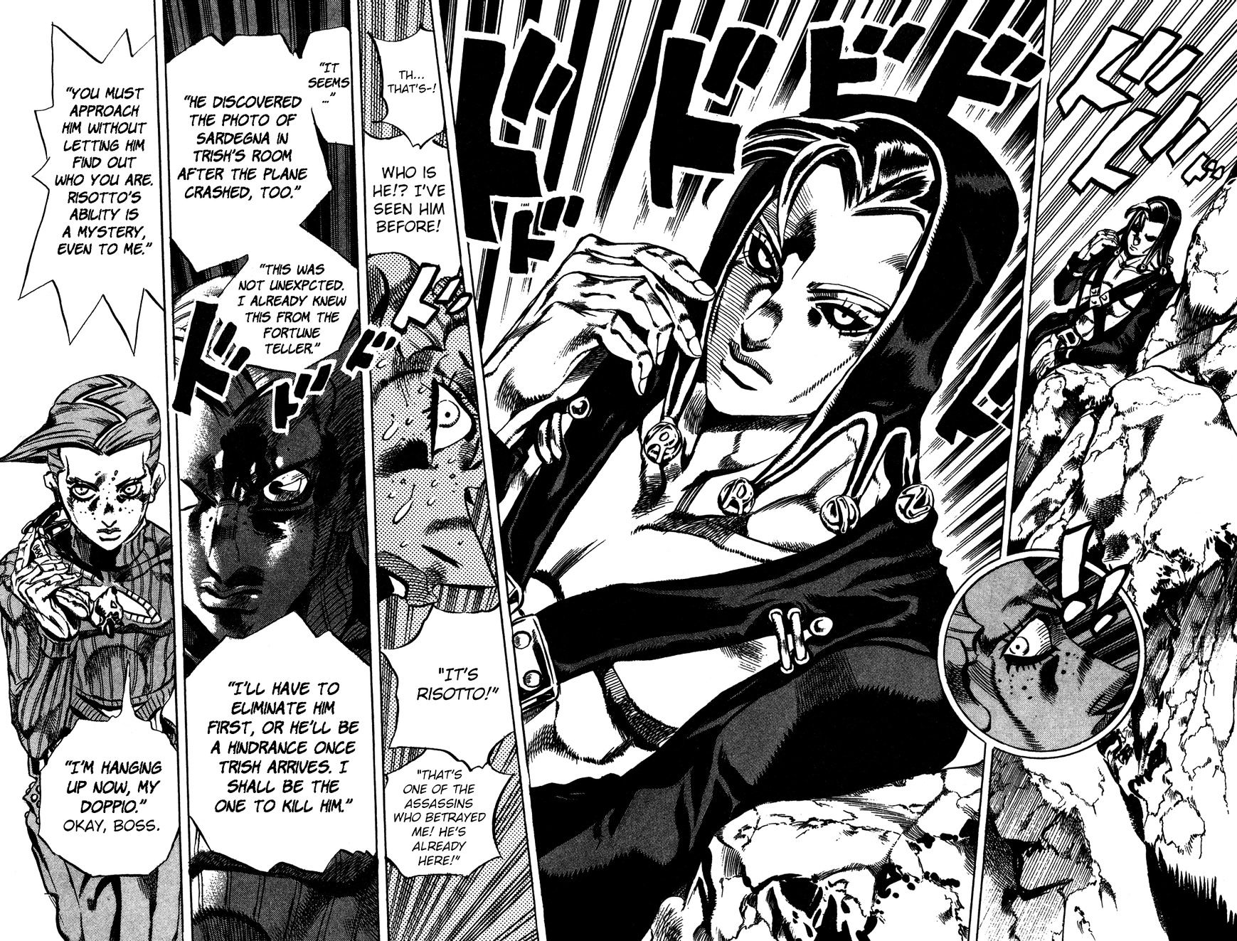 Vento Aureo - Chapter 542 : My Name Is Doppio - Part 1