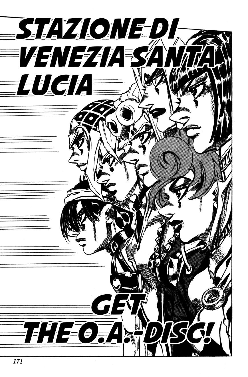 Vento Aureo - Chapter 508 : Stazione Di Venezia Santa Lucia - Get The O.a. -Disc!