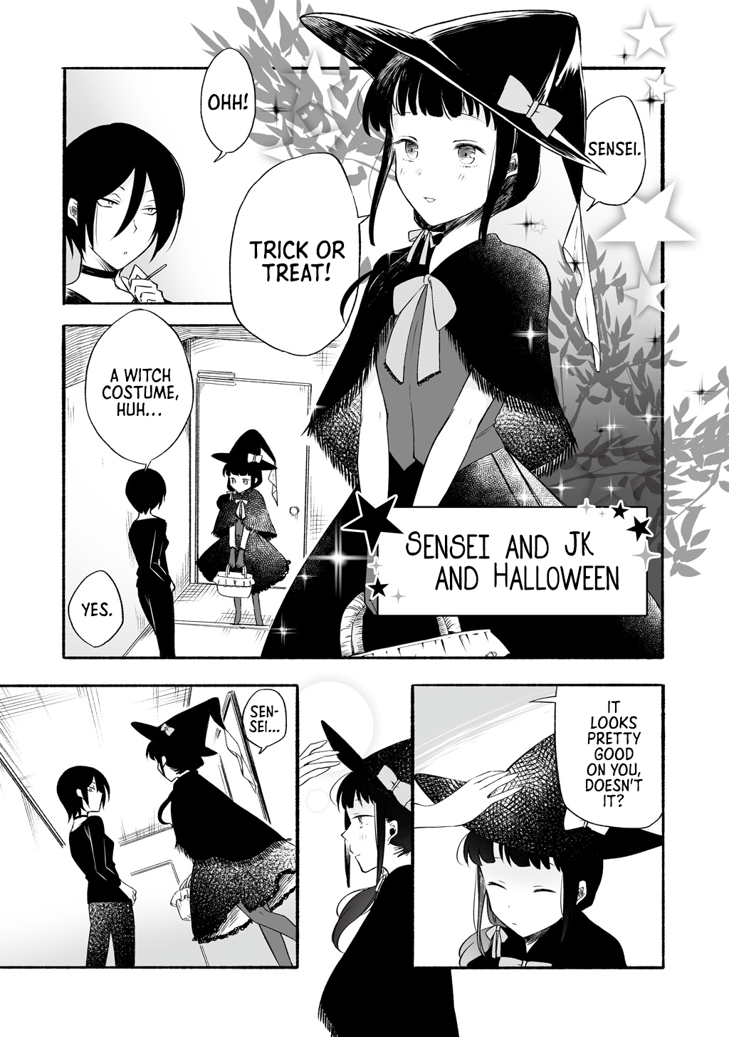 Sensei To Jk - Vol.1 Chapter 8: Sensei And Jk And Halloween