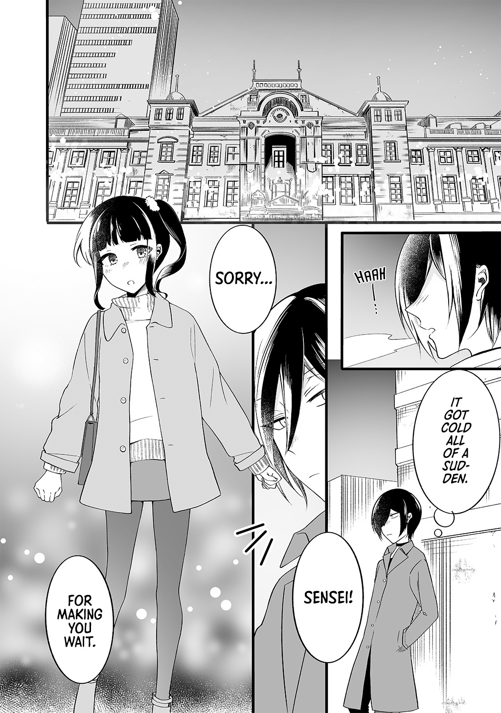 Sensei To Jk - Vol.2 Chapter 19: A Cold Day And Sensei