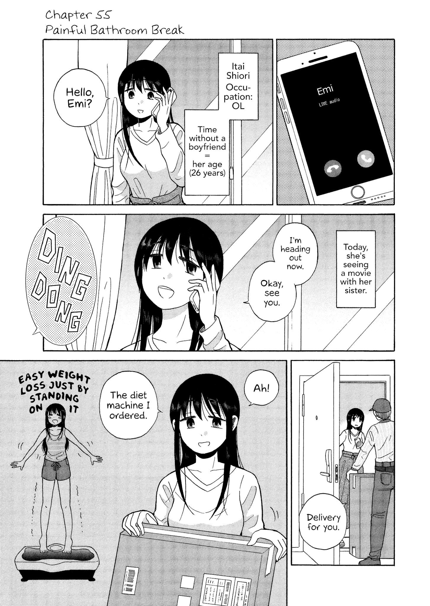 Itai Onee-San Wa Sukidesu Ka? - Chapter 55: Painful Bathroom Break