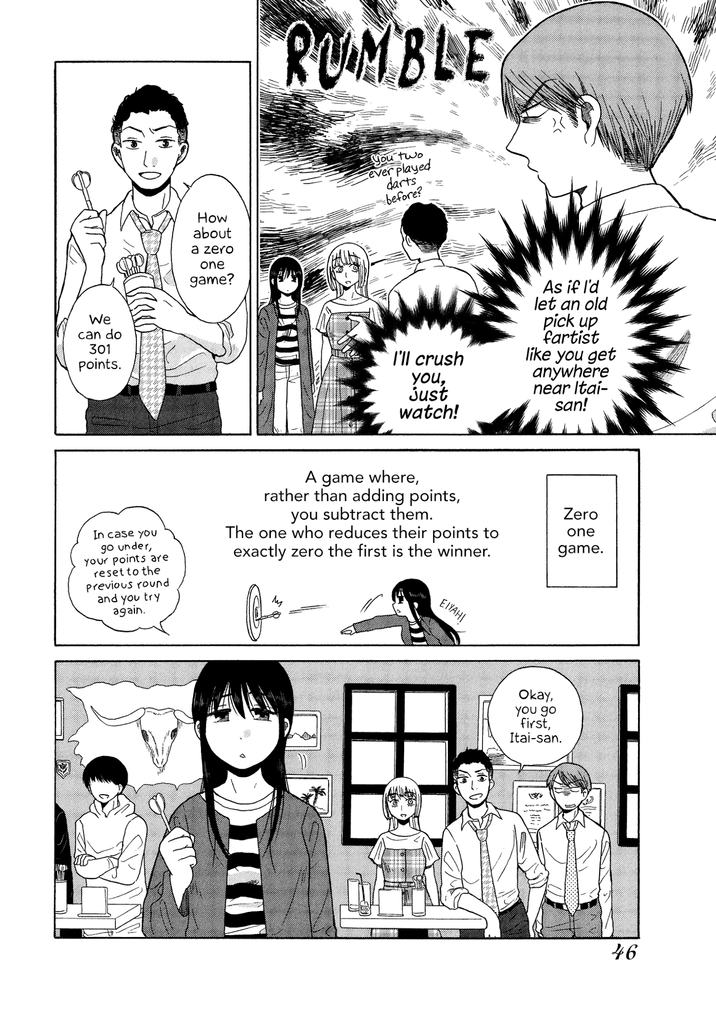 Itai Onee-San Wa Sukidesu Ka? - Chapter 52: Painful Darts