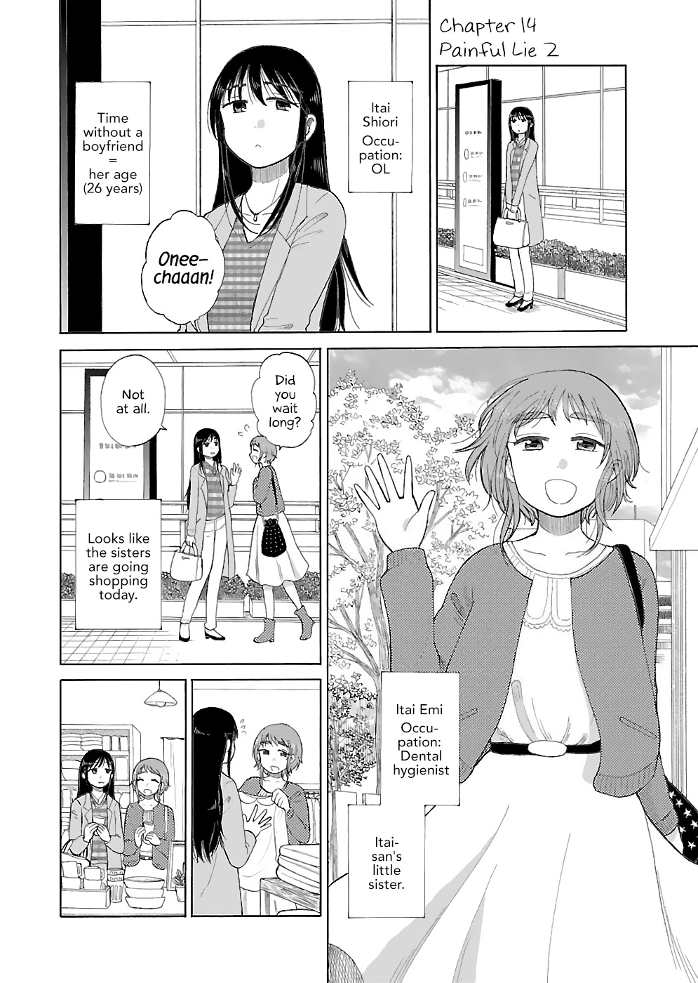 Itai Onee-San Wa Sukidesu Ka? - Chapter 14: Painful Lie 2