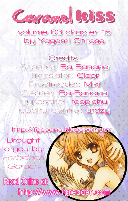 Caramel Kiss - Vol.3 Chapter 15