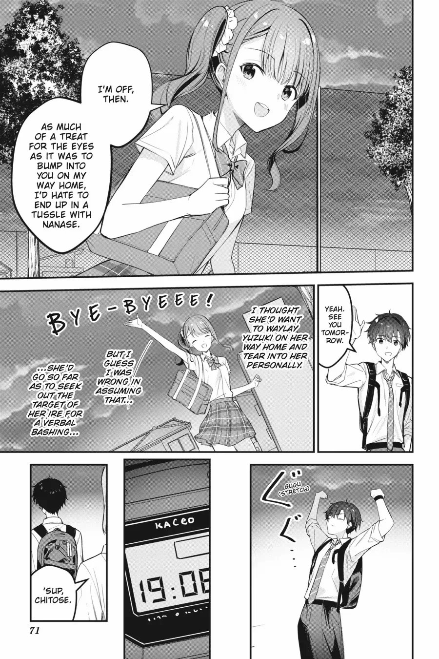 Chitose-Kun Is Inside A Ramune Bottle - Chapter 18