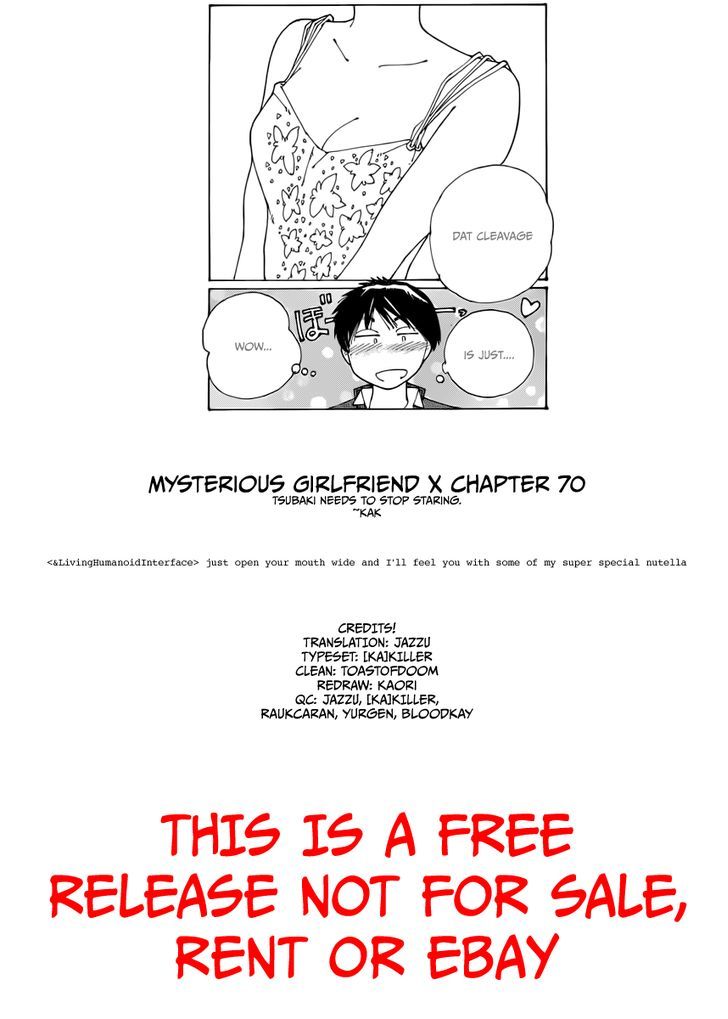 Mysterious Girlfriend X - Vol.10 Chapter 70 : The Mysterious Movie Screening (Sequel)