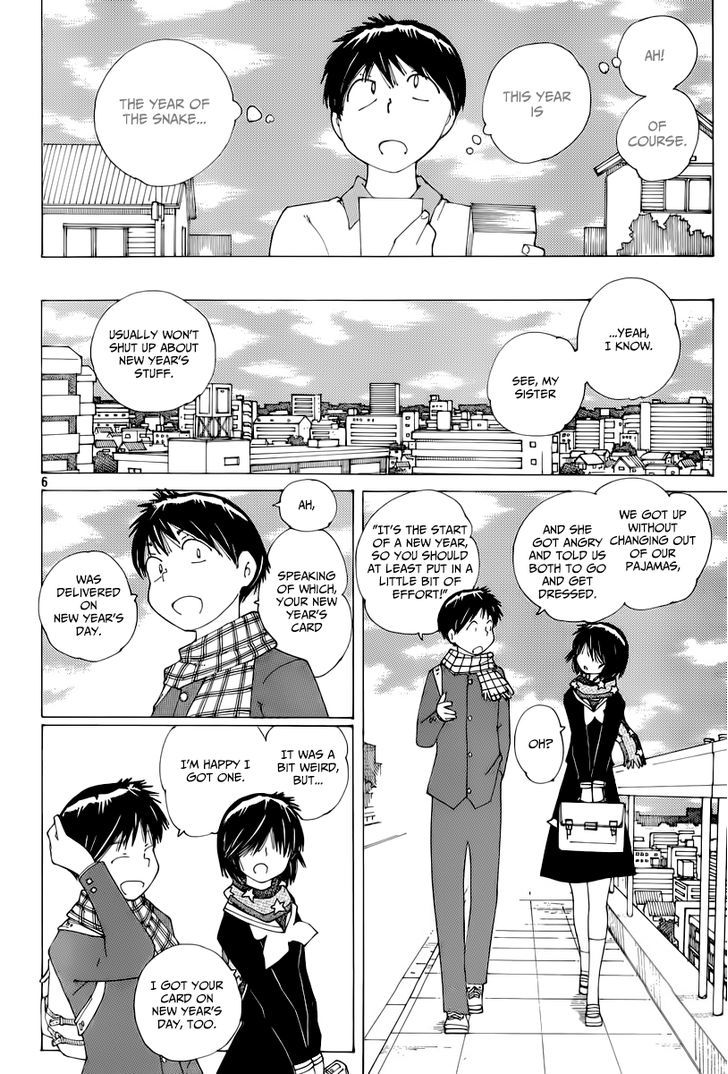 Mysterious Girlfriend X - Vol.10 Chapter 74 : The Mysterious New Year's Card