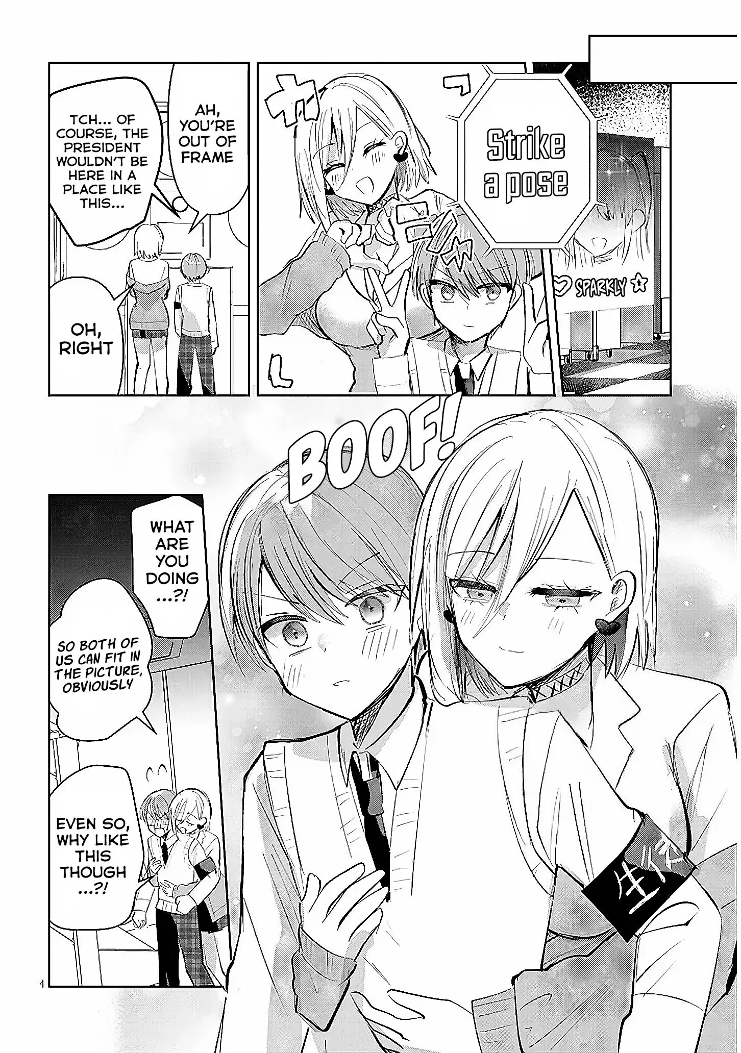 Kotowarenai Kaichou Wa Tomoe-Kun Ni Dake Shite Agetai - Chapter 11