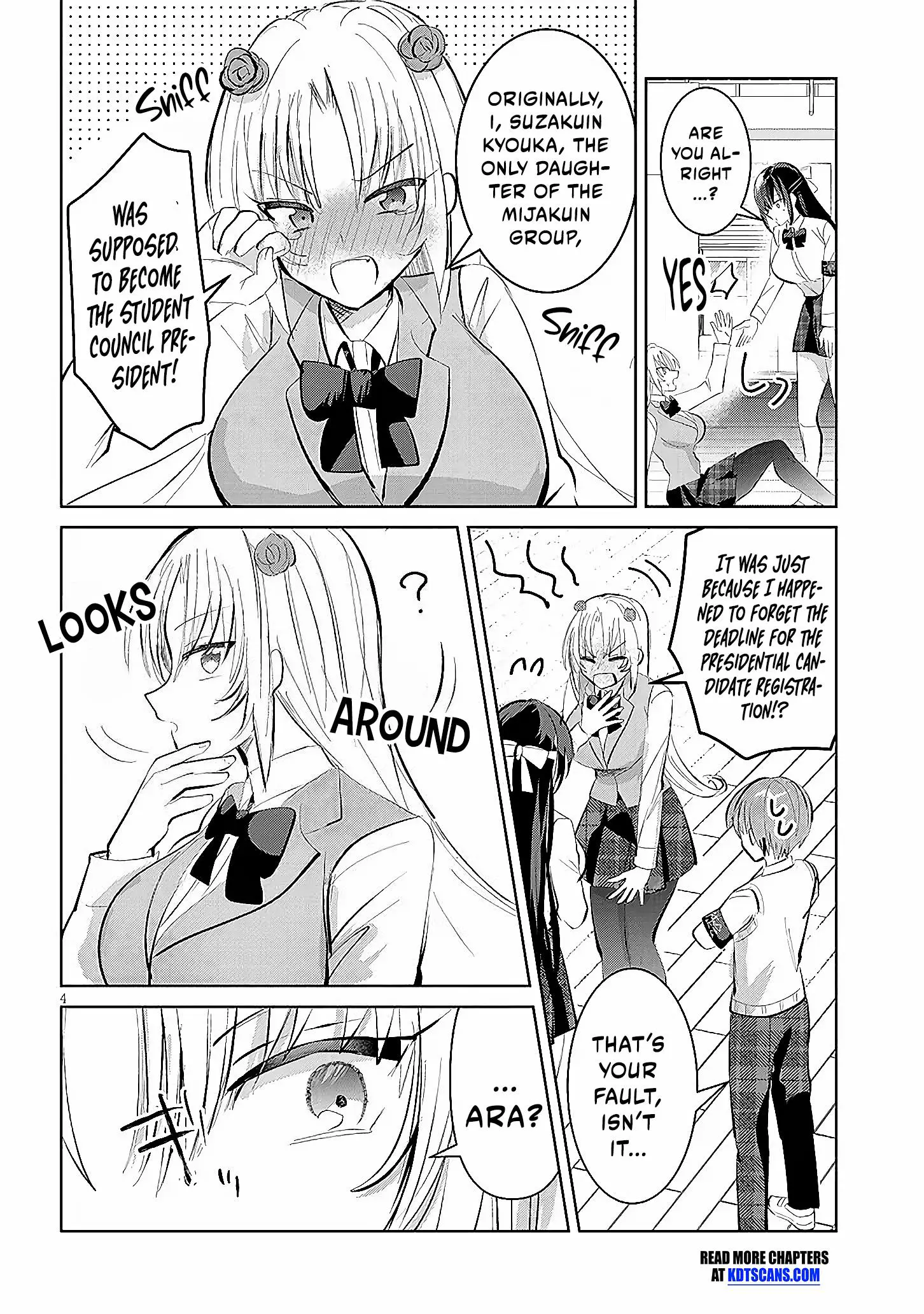 Kotowarenai Kaichou Wa Tomoe-Kun Ni Dake Shite Agetai - Chapter 8