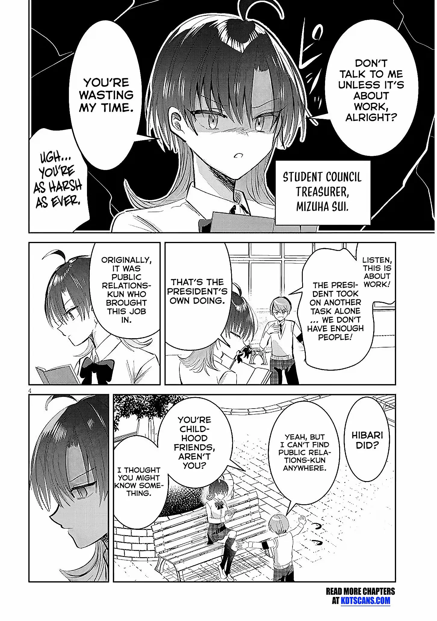 Kotowarenai Kaichou Wa Tomoe-Kun Ni Dake Shite Agetai - Chapter 9