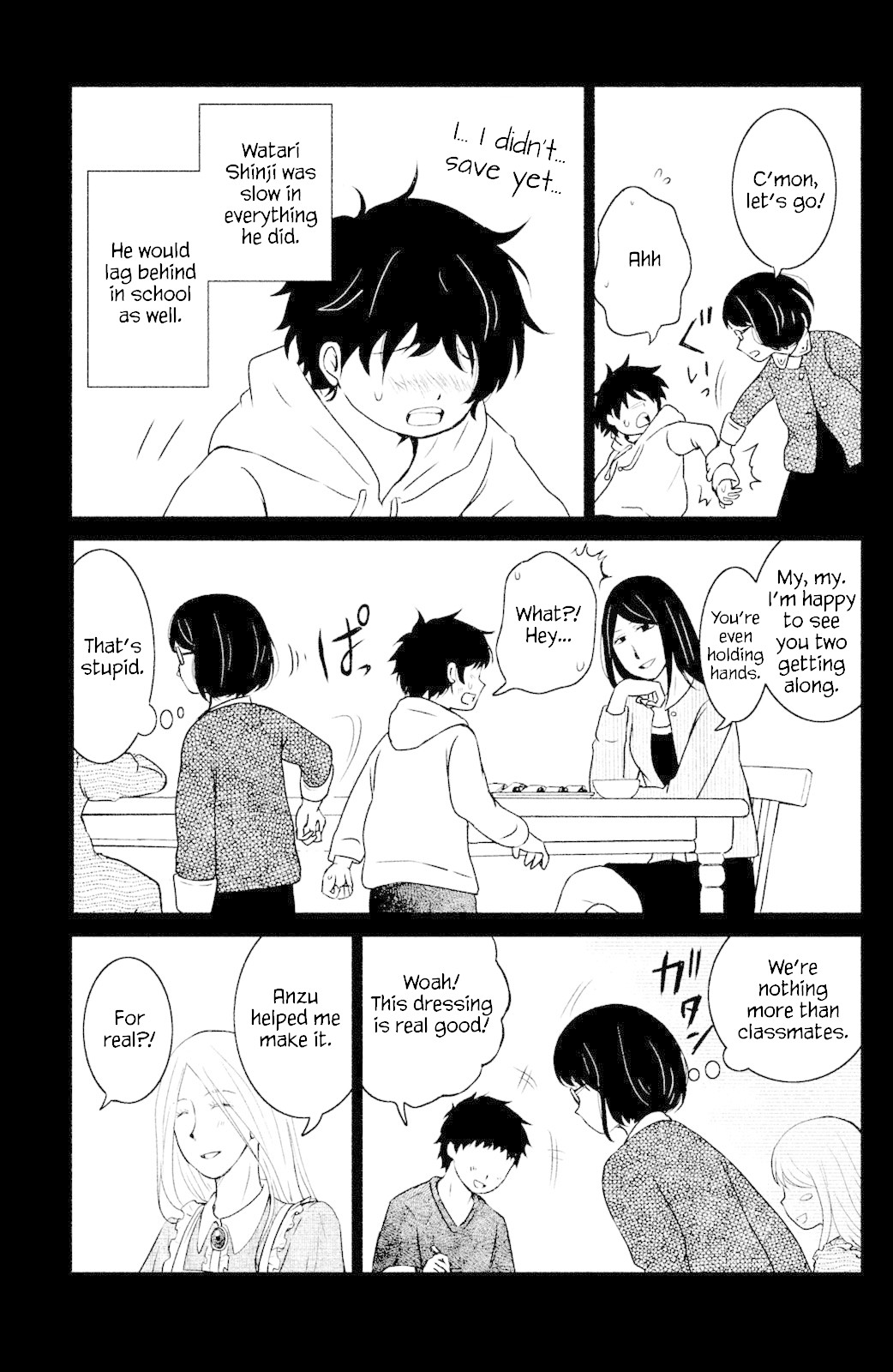 Mitarai-Ke, Enjou Suru - Chapter 3: Salad Sandwich