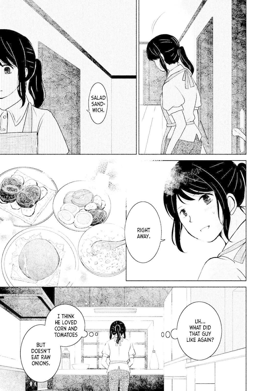 Mitarai-Ke, Enjou Suru - Chapter 3: Salad Sandwich