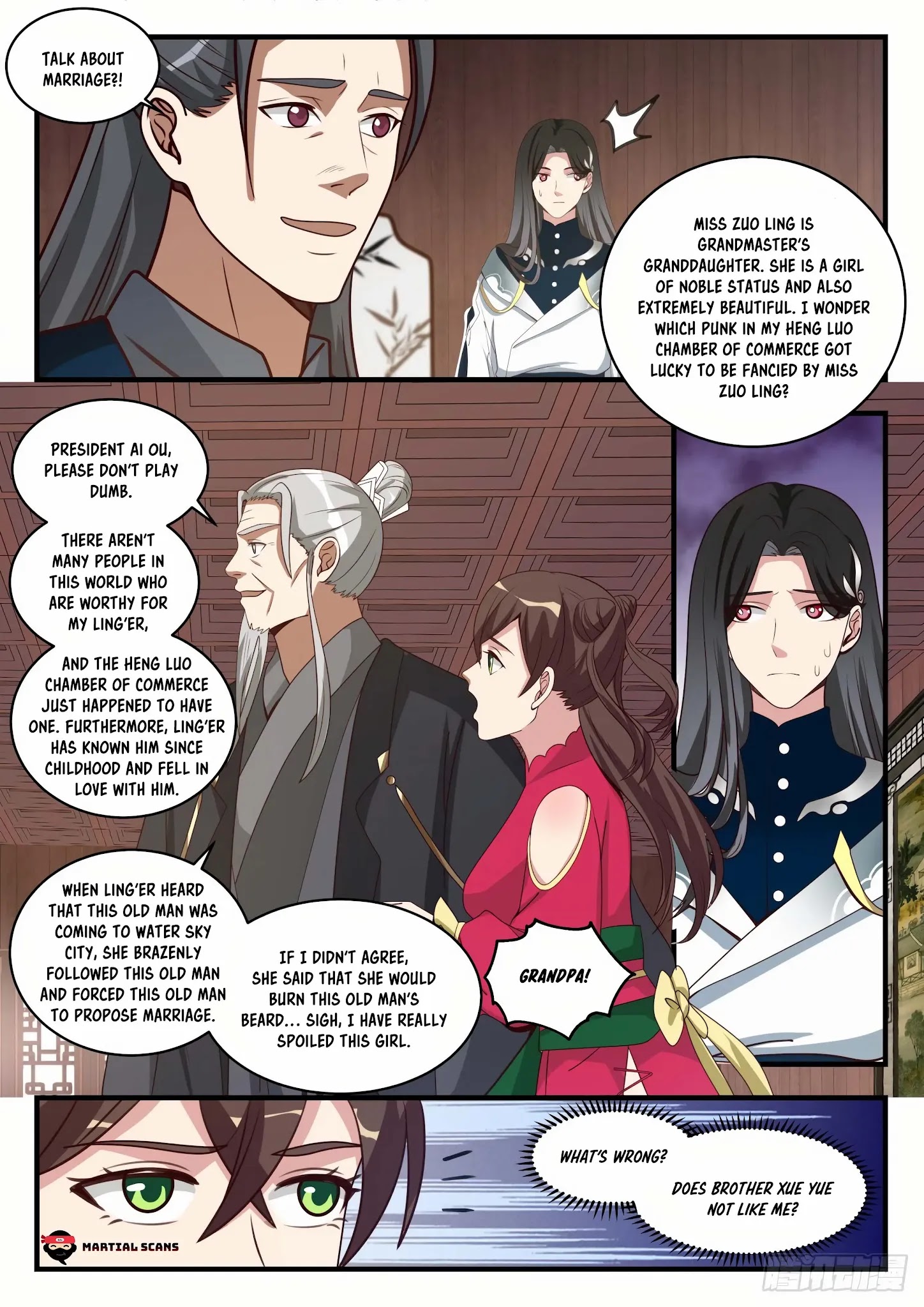 Martial Peak - Chapter 1536: Proposing A Marriage