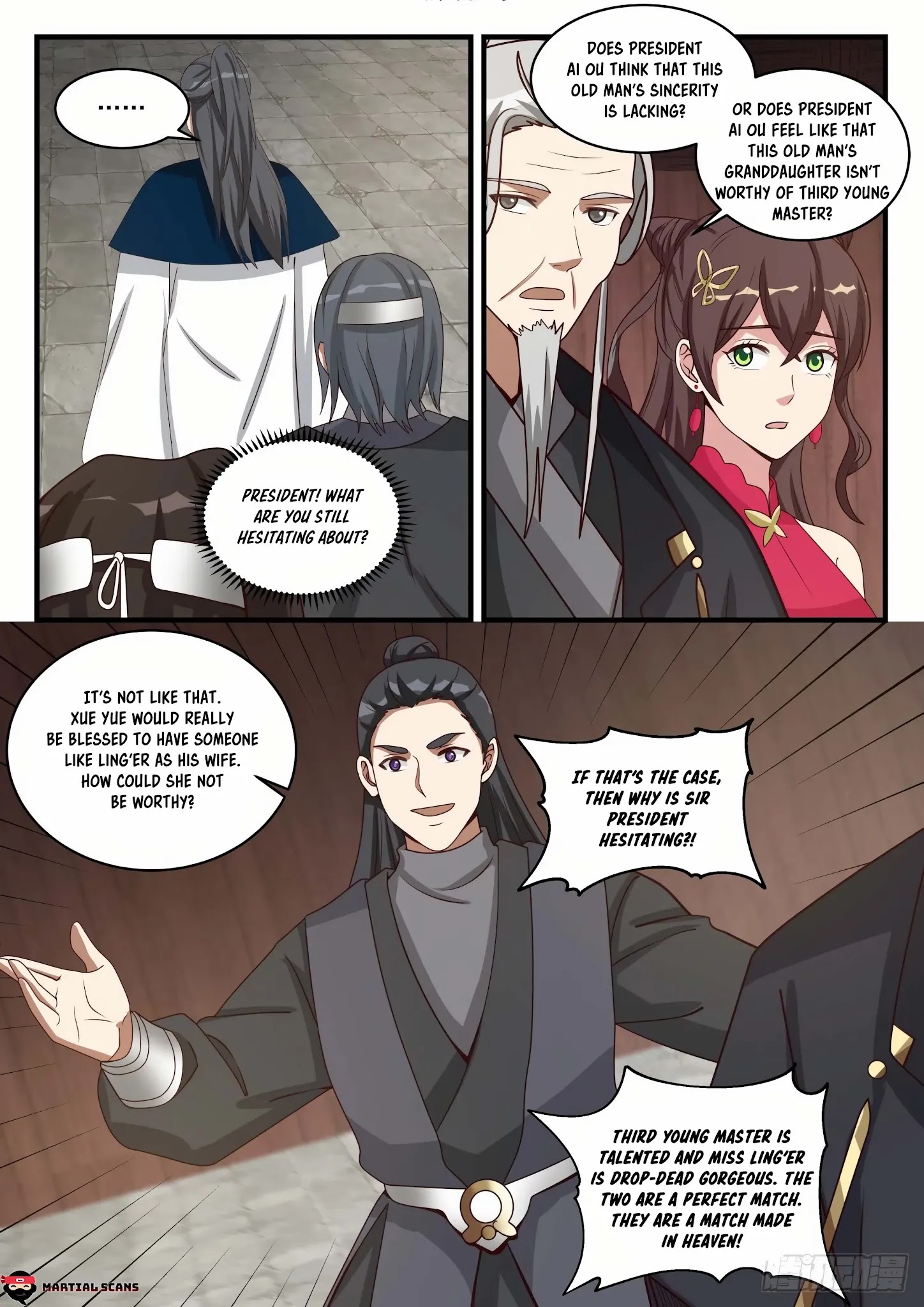 Martial Peak - Chapter 1536: Proposing A Marriage