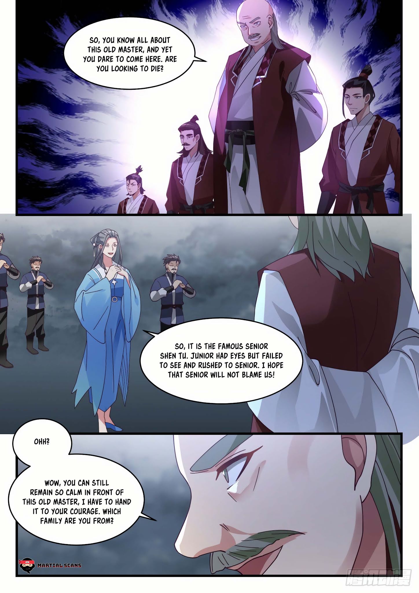 Martial Peak - Chapter 1648: Ghost Hands Shen Tu