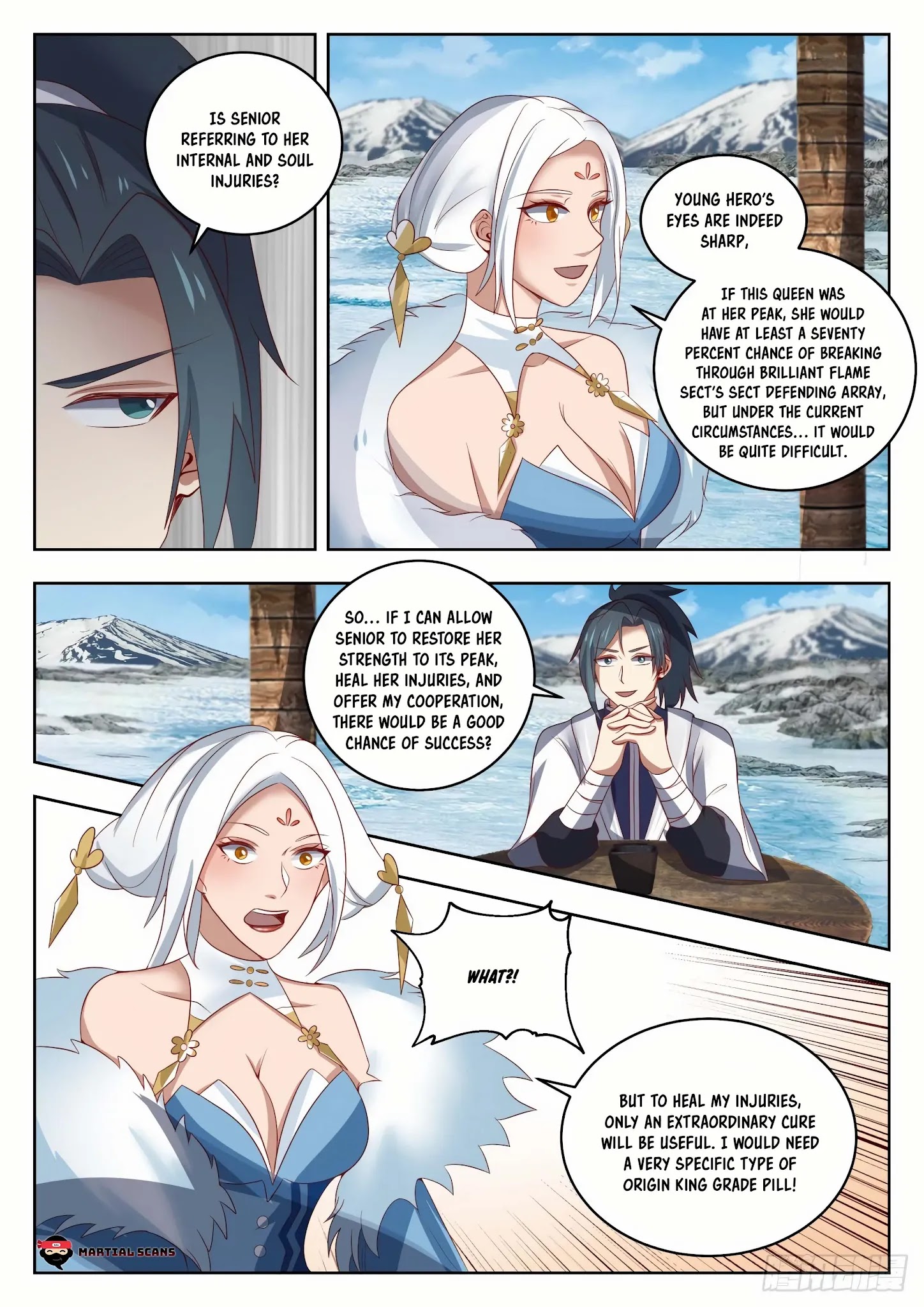 Martial Peak - Chapter 1410: Discuss Proper Business