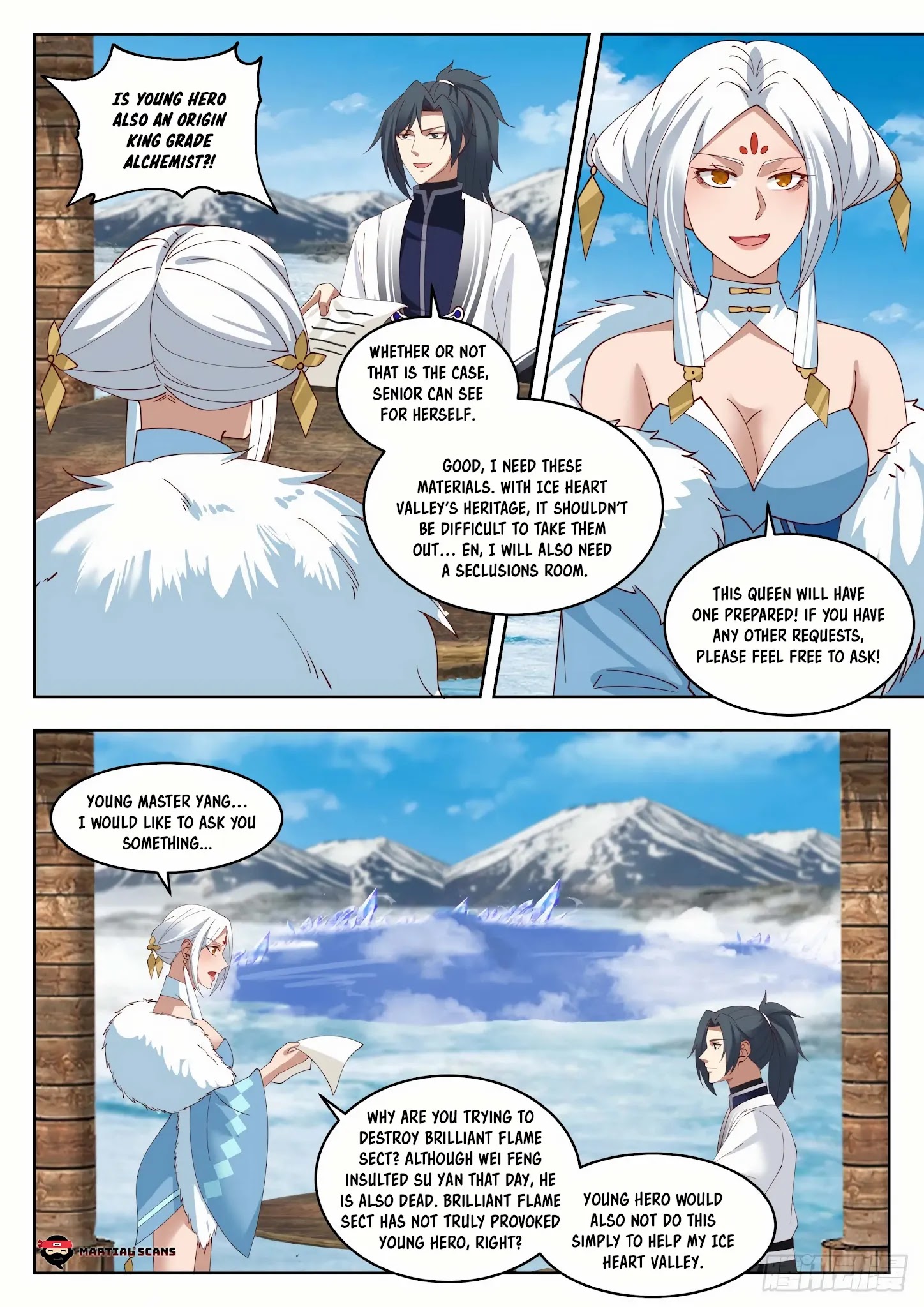 Martial Peak - Chapter 1410: Discuss Proper Business