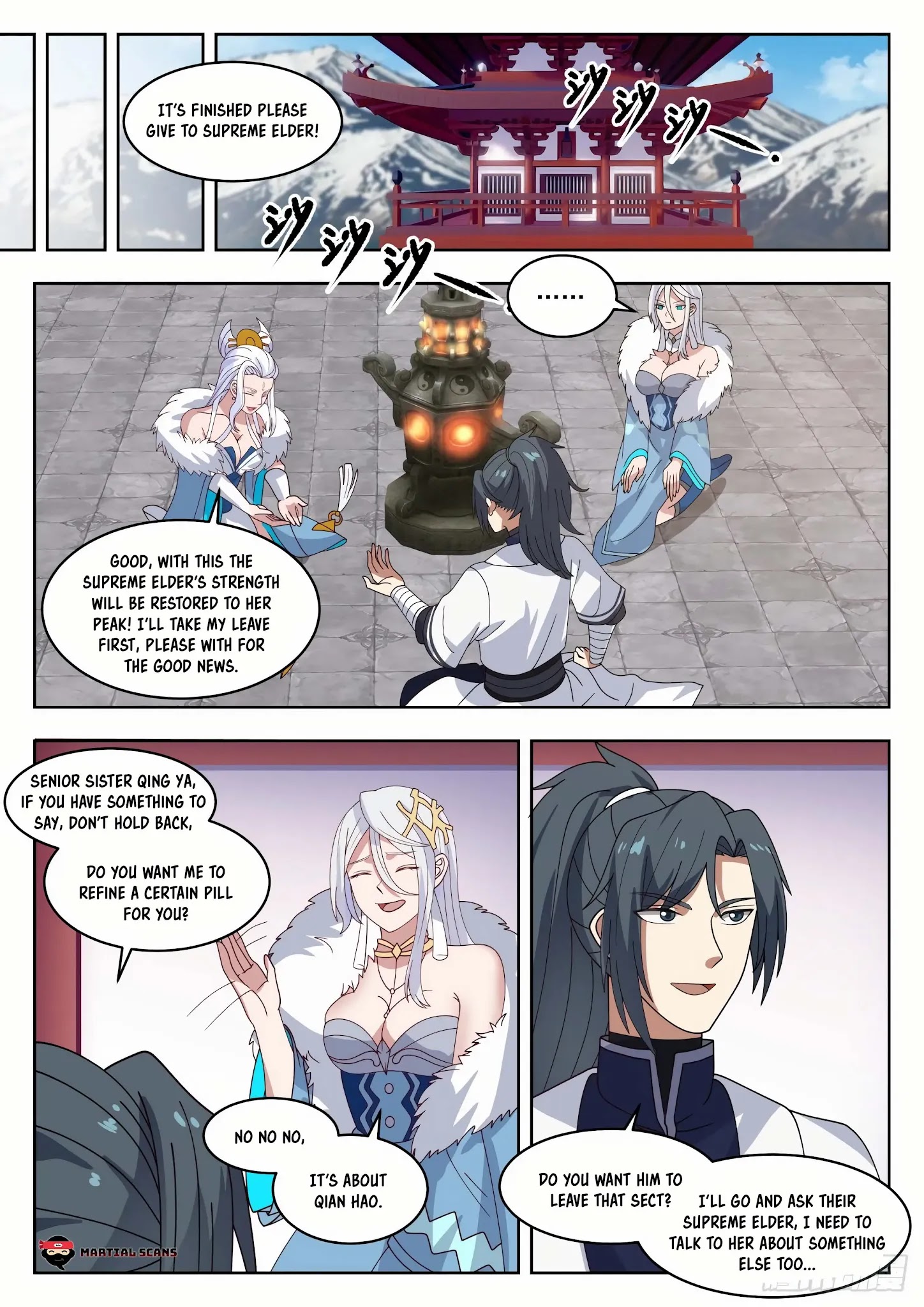 Martial Peak - Chapter 1410: Discuss Proper Business