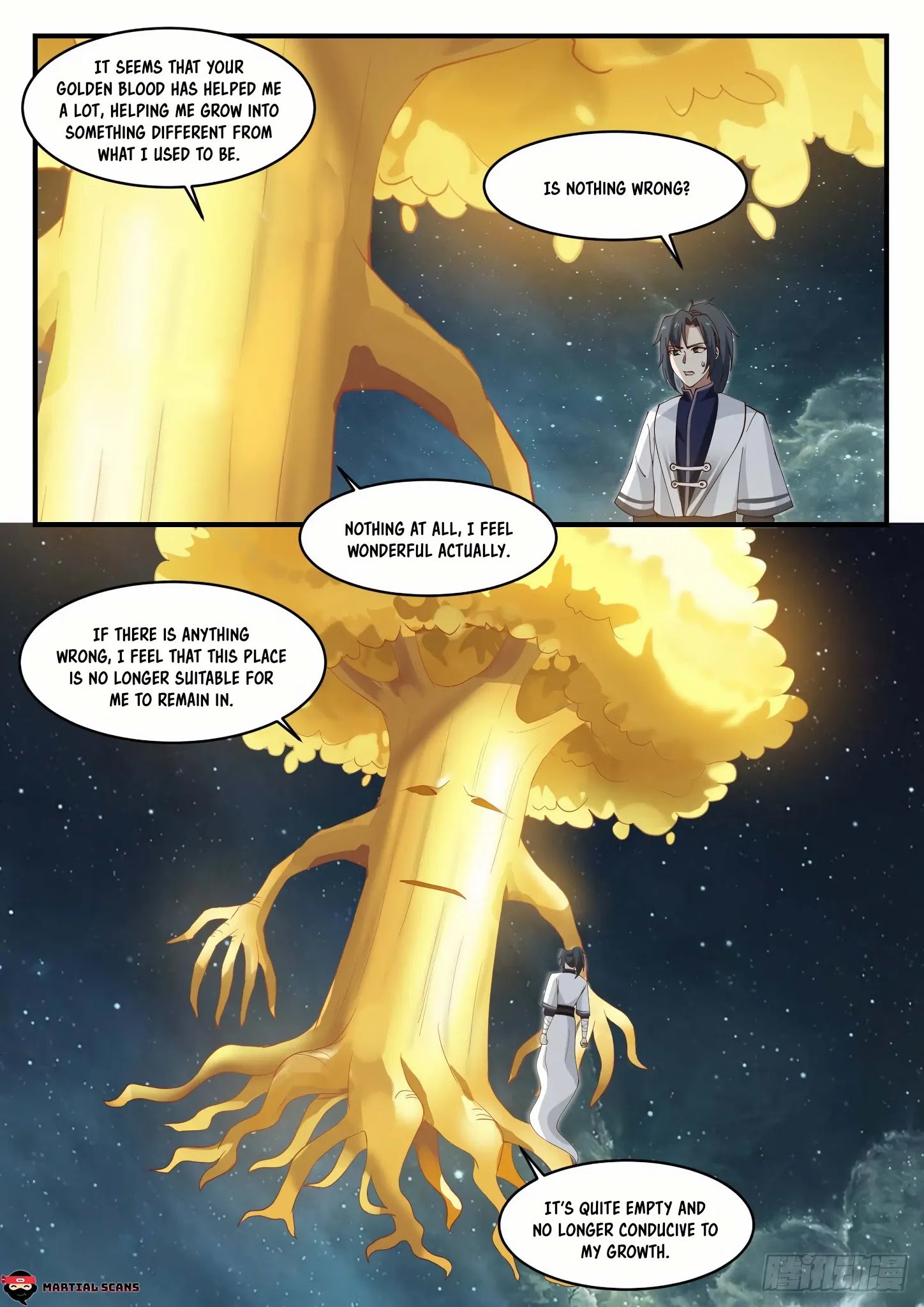 Martial Peak - Chapter 1164: The Divine Tree Wakes Up