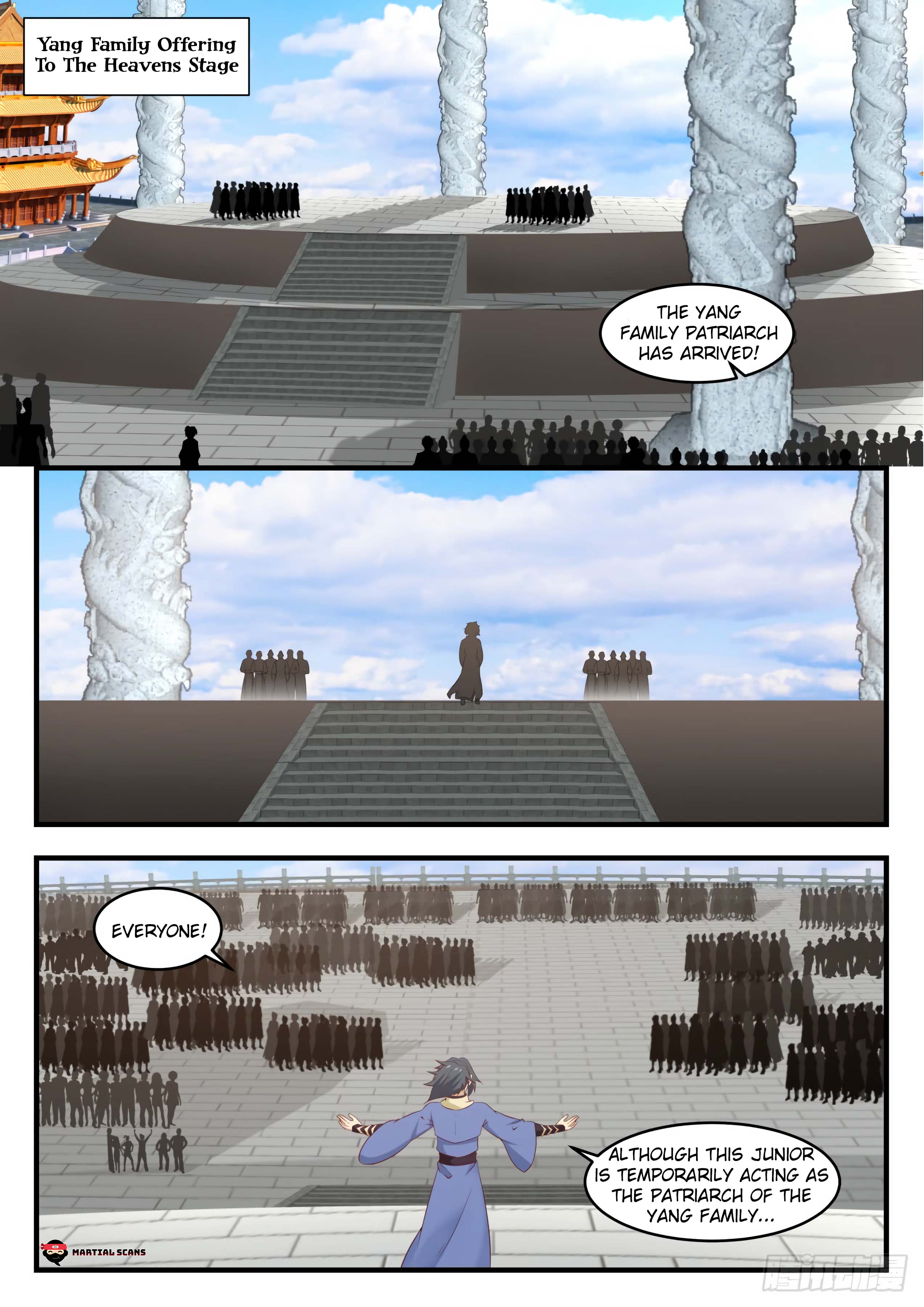 Martial Peak - Chapter 555: Succession Ceremony!