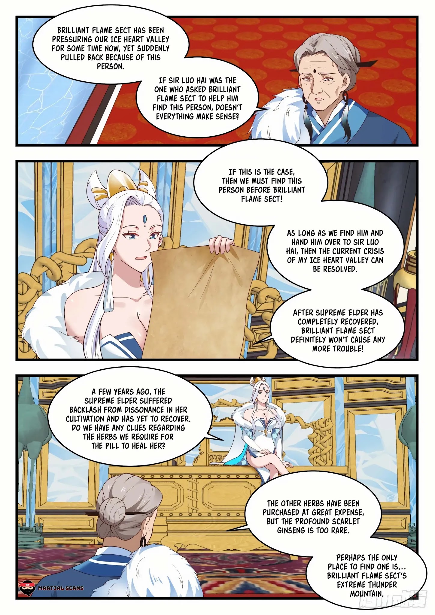 Martial Peak - Chapter 1396: Scarlet Wave Star’s Pure Ice Island