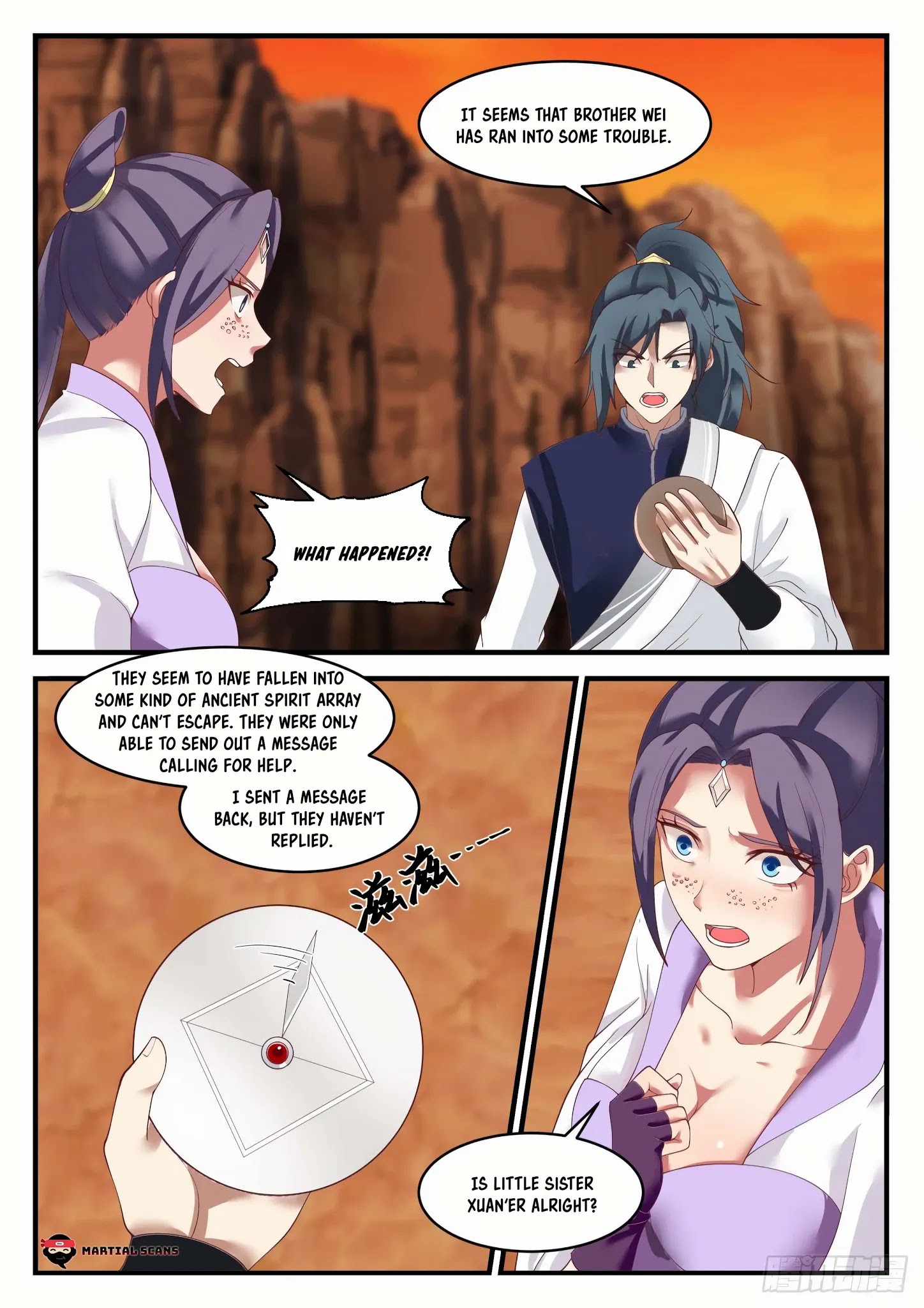 Martial Peak - Chapter 1114: Wei Gu Chang’s Call For Help