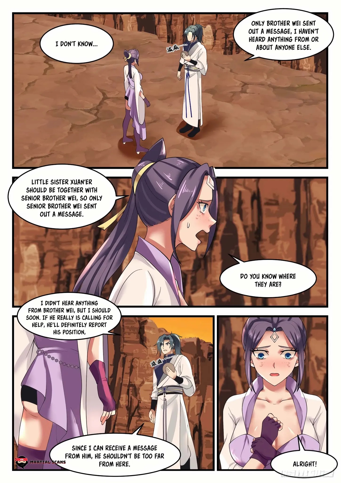 Martial Peak - Chapter 1114: Wei Gu Chang’s Call For Help