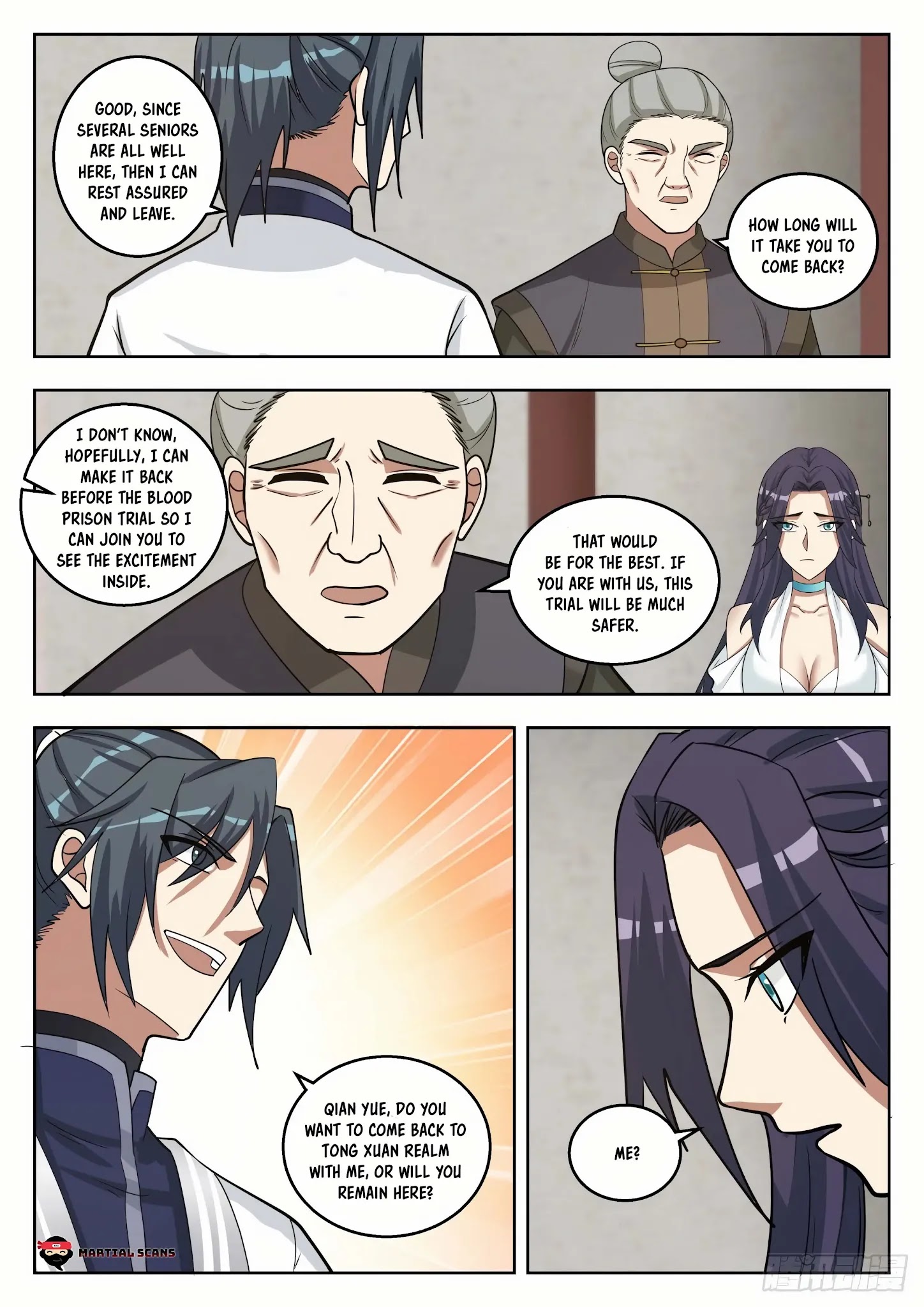 Martial Peak - Chapter 1366: Return Tong Xuan Realm