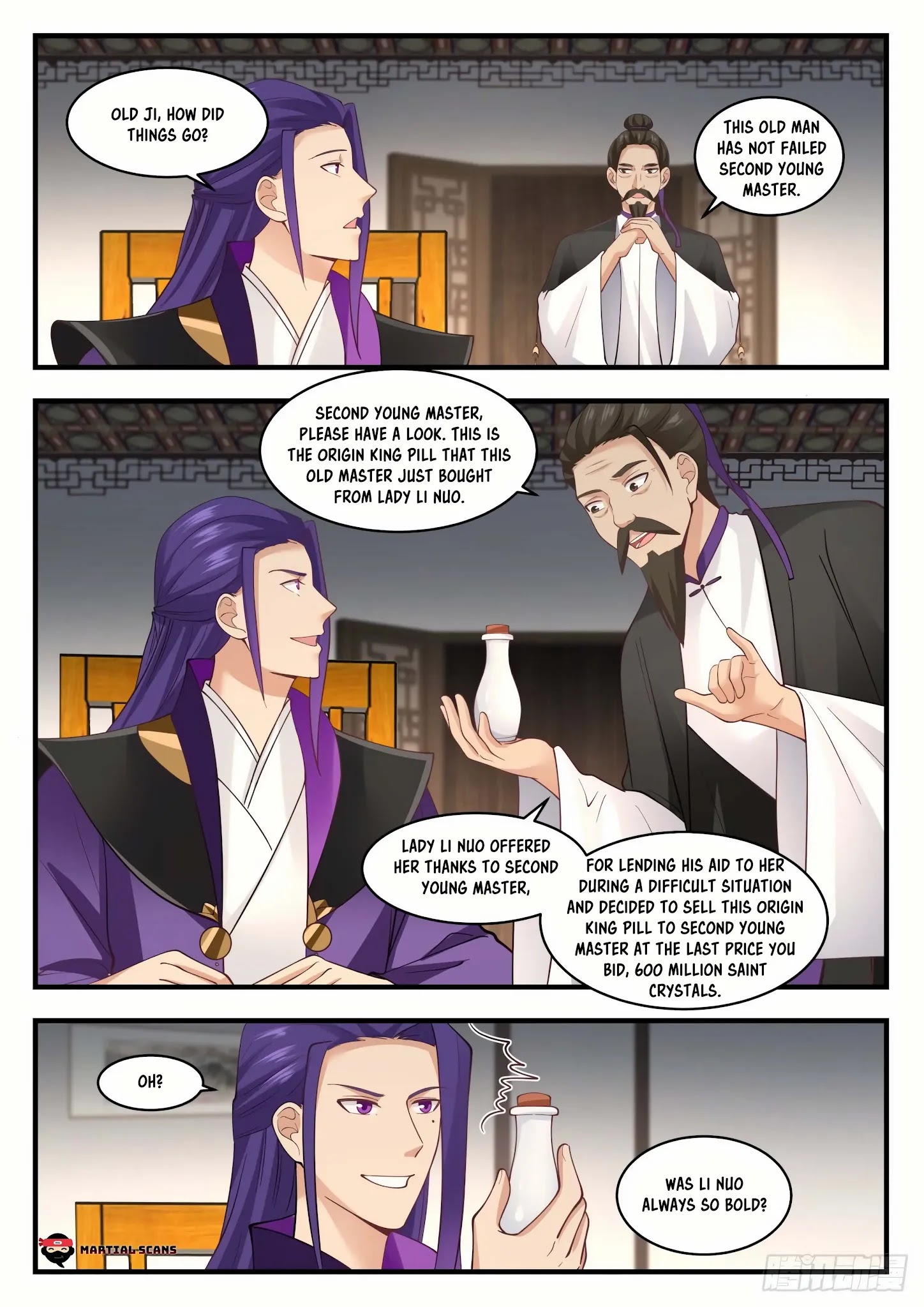 Martial Peak - Chapter 1514: How Many Origin King Pills Does He Have?