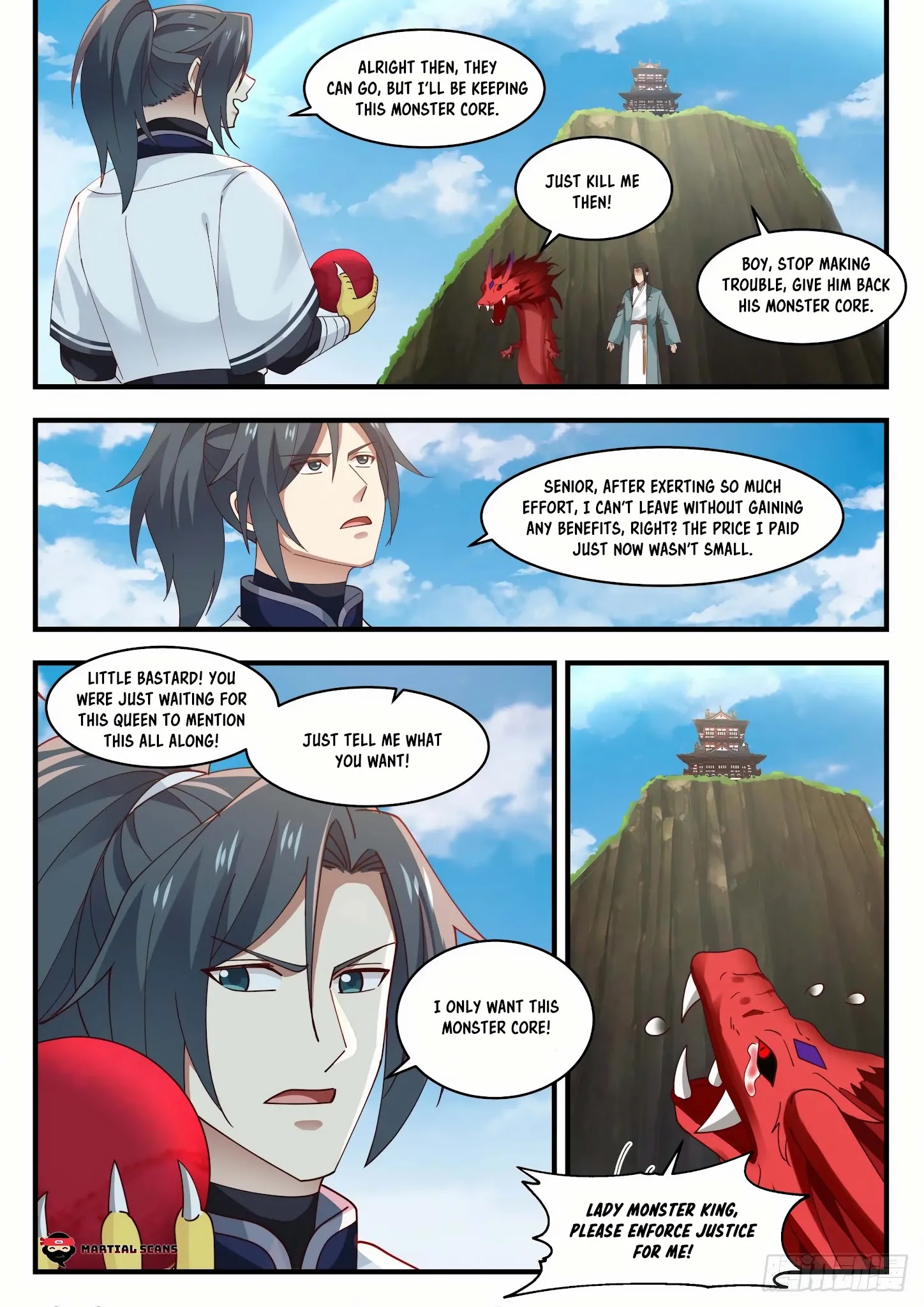 Martial Peak - Chapter 1528: Bargaining