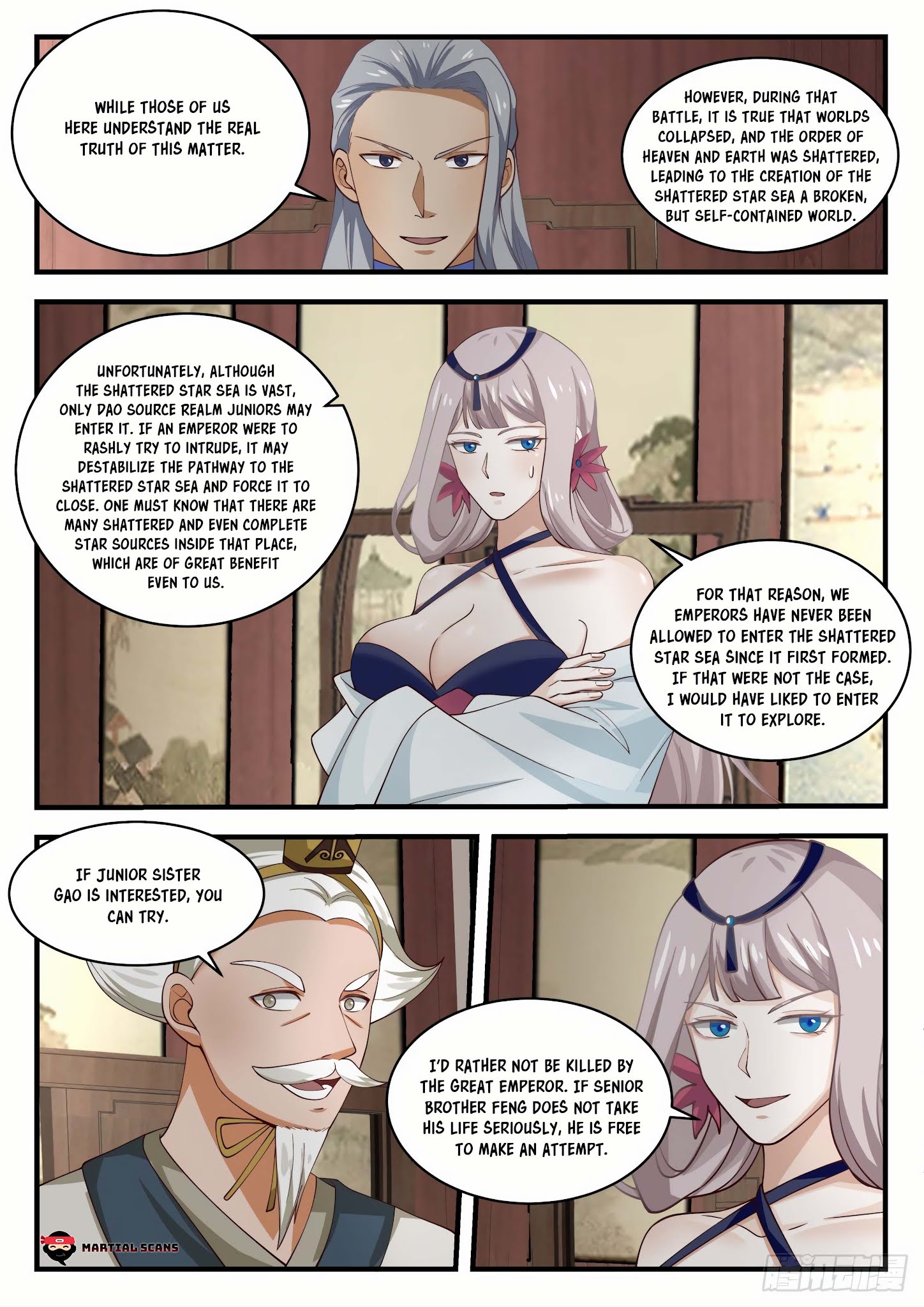 Martial Peak - Chapter 1616: Emperor's Meeting