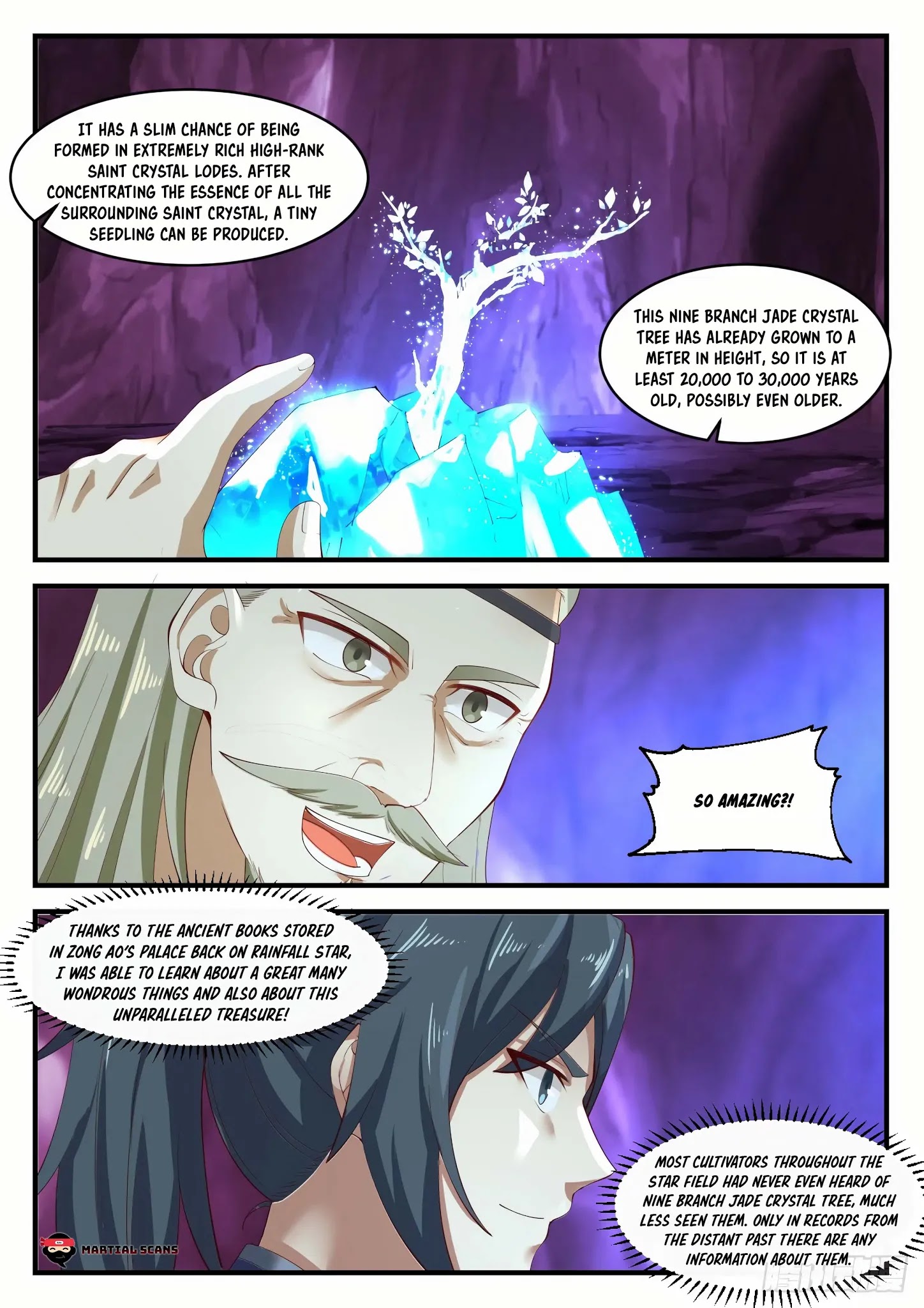 Martial Peak - Chapter 1101: Nine Branch Jade Crystal Tree