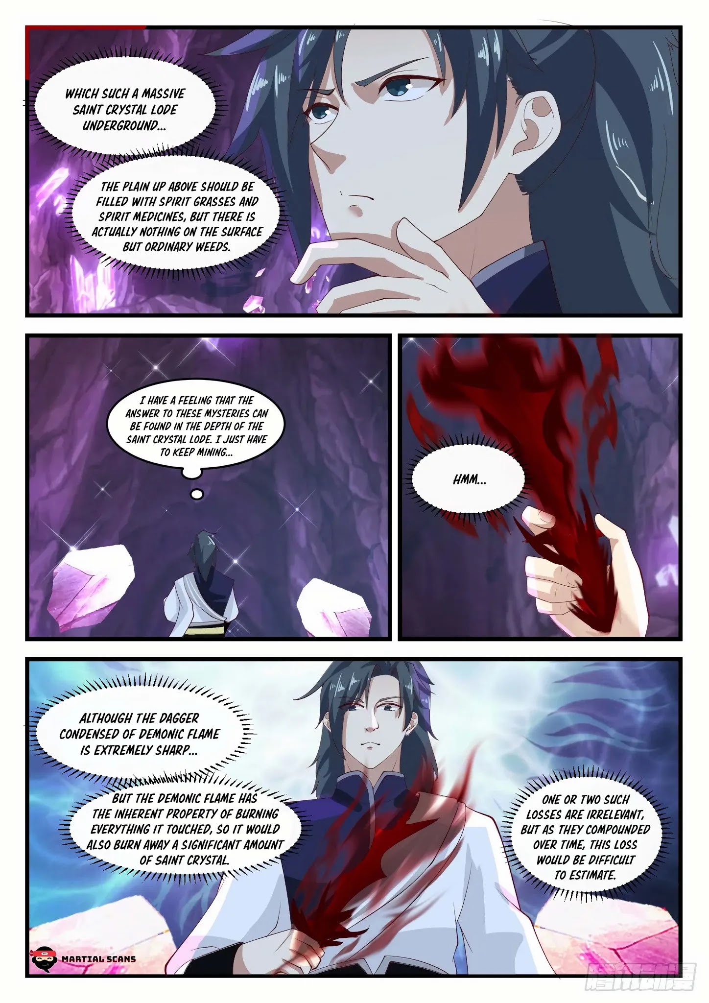 Martial Peak - Chapter 1101: Nine Branch Jade Crystal Tree